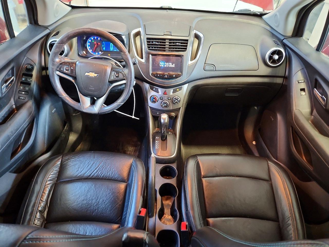2013 Chevrolet Trax Ltz Red vin: 3GNCJSSB8DL188061