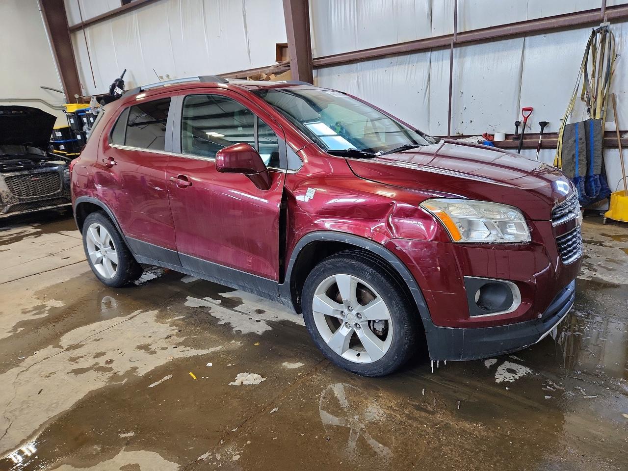 2013 Chevrolet Trax Ltz Red vin: 3GNCJSSB8DL188061