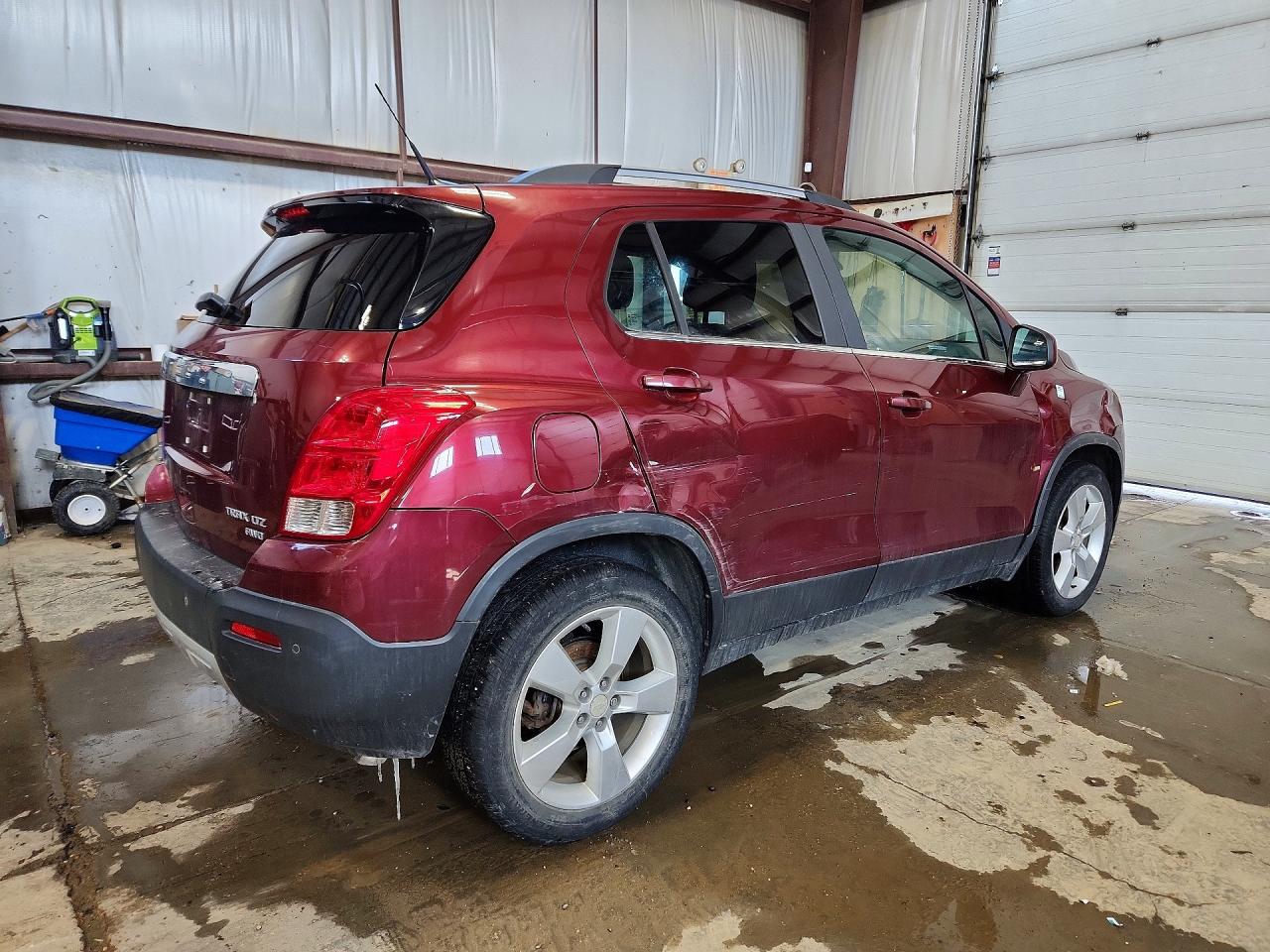2013 Chevrolet Trax Ltz Red vin: 3GNCJSSB8DL188061