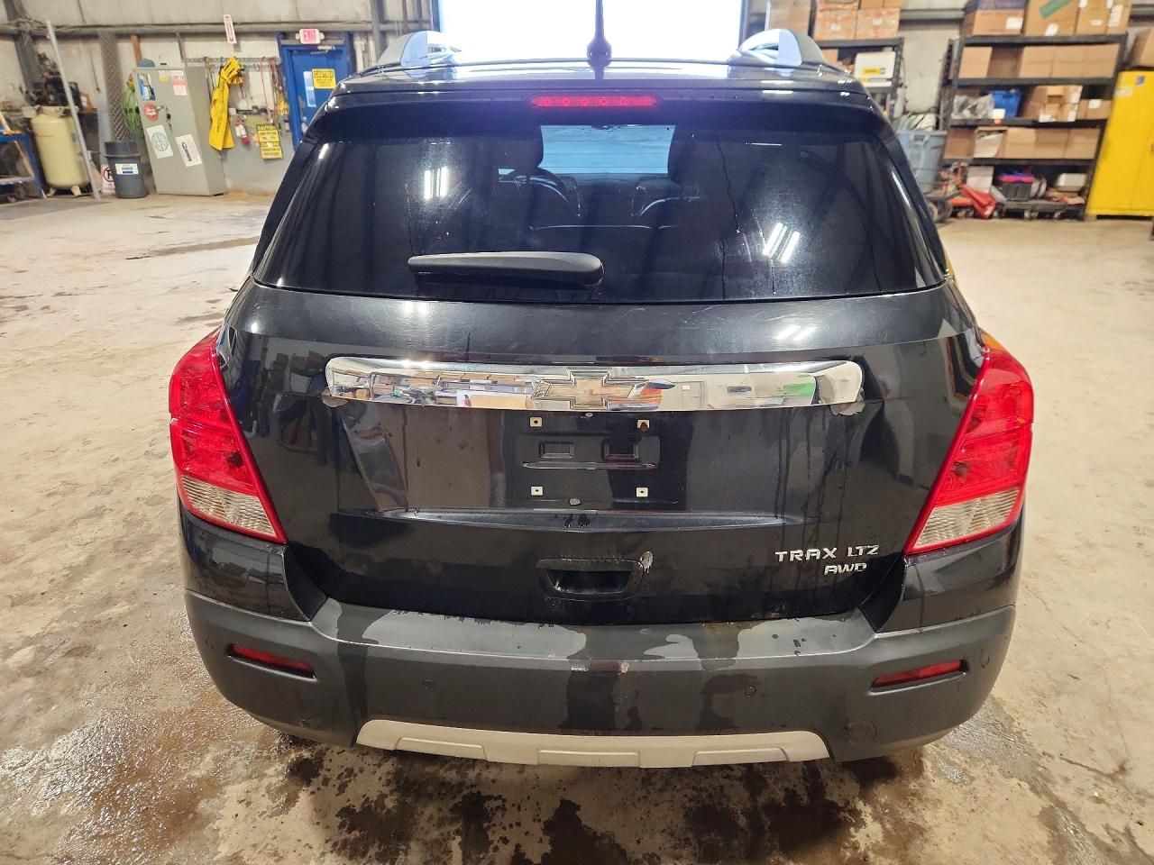 2014 Chevrolet Trax Ltz Black vin: 3GNCJSSBXEL168198