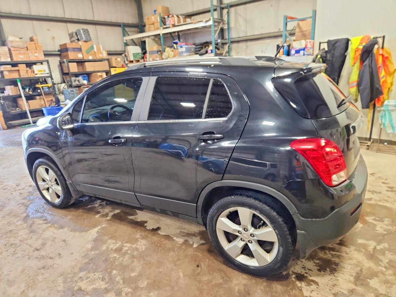 2014 Chevrolet Trax Ltz Black vin: 3GNCJSSBXEL168198