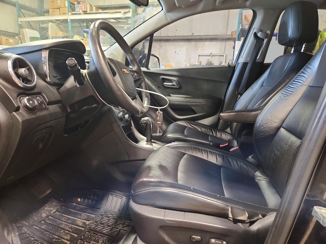 2014 Chevrolet Trax Ltz Black vin: 3GNCJSSBXEL168198