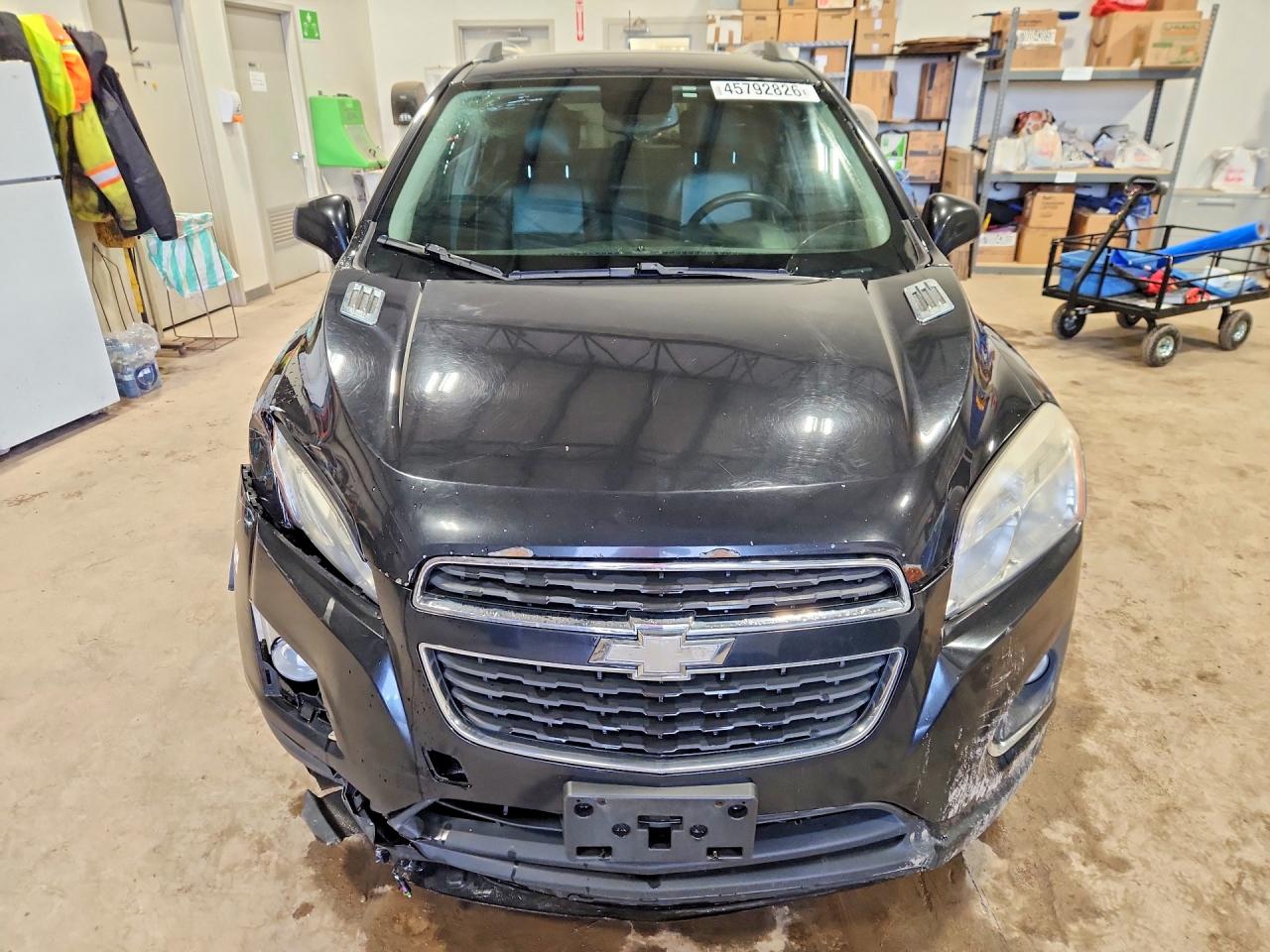 2014 Chevrolet Trax Ltz Black vin: 3GNCJSSBXEL168198