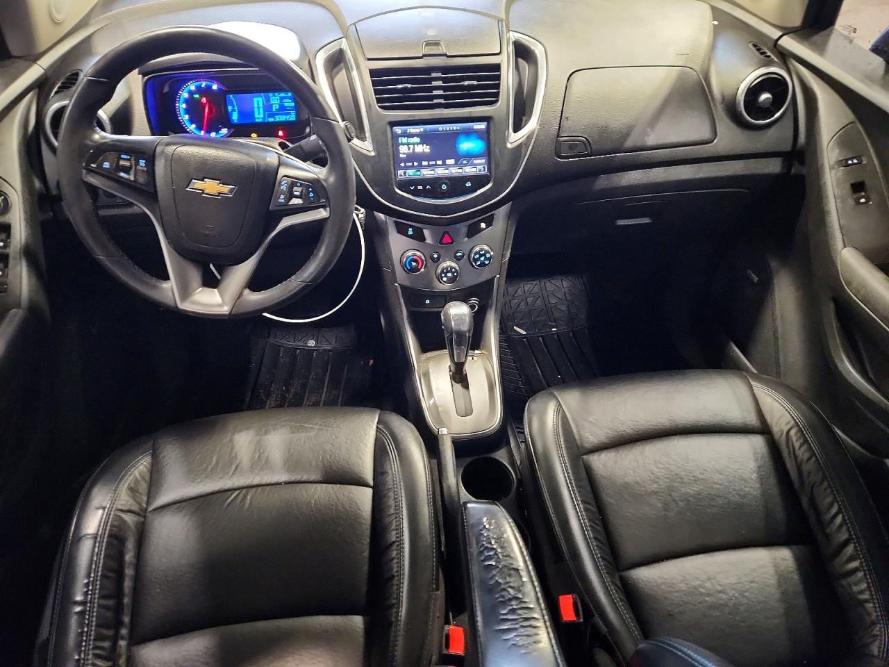 2014 Chevrolet Trax Ltz Black vin: 3GNCJSSBXEL168198