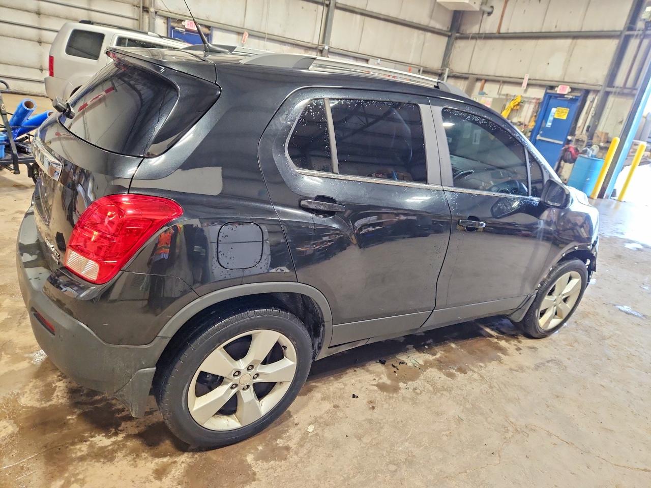 2014 Chevrolet Trax Ltz Black vin: 3GNCJSSBXEL168198