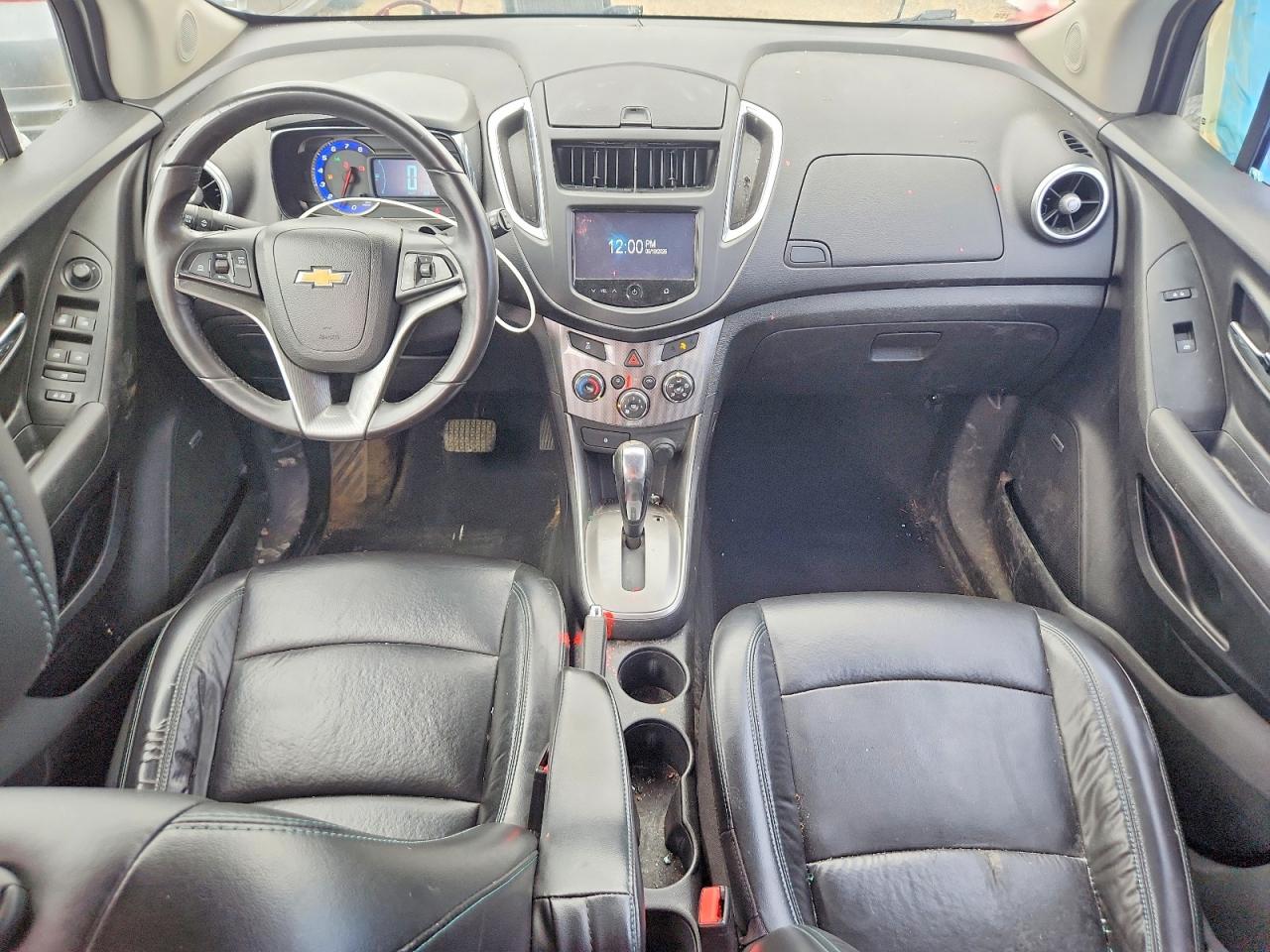 2014 Chevrolet Trax Ltz White vin: 3GNCJSSBXEL225760
