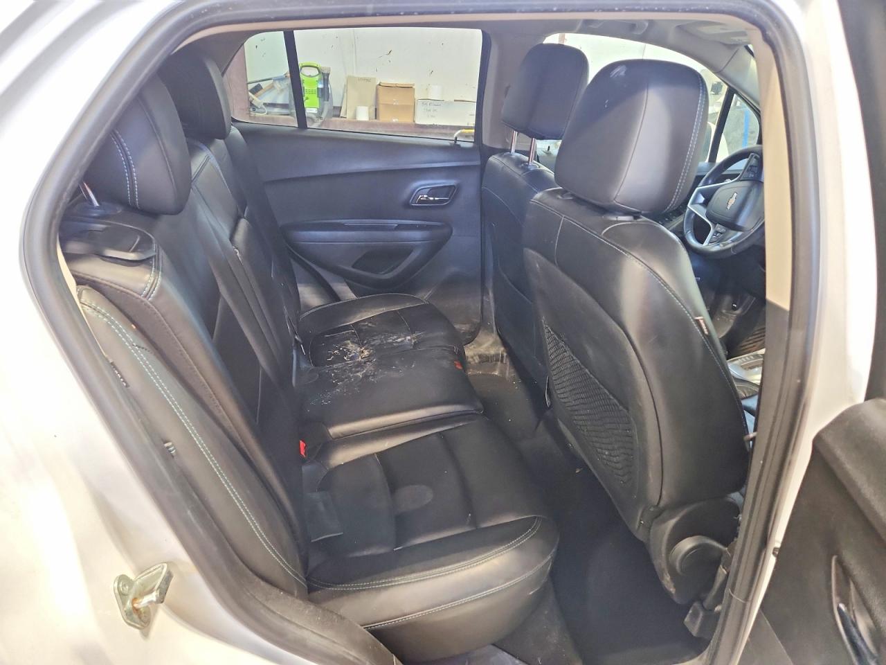 2014 Chevrolet Trax Ltz White vin: 3GNCJSSBXEL225760