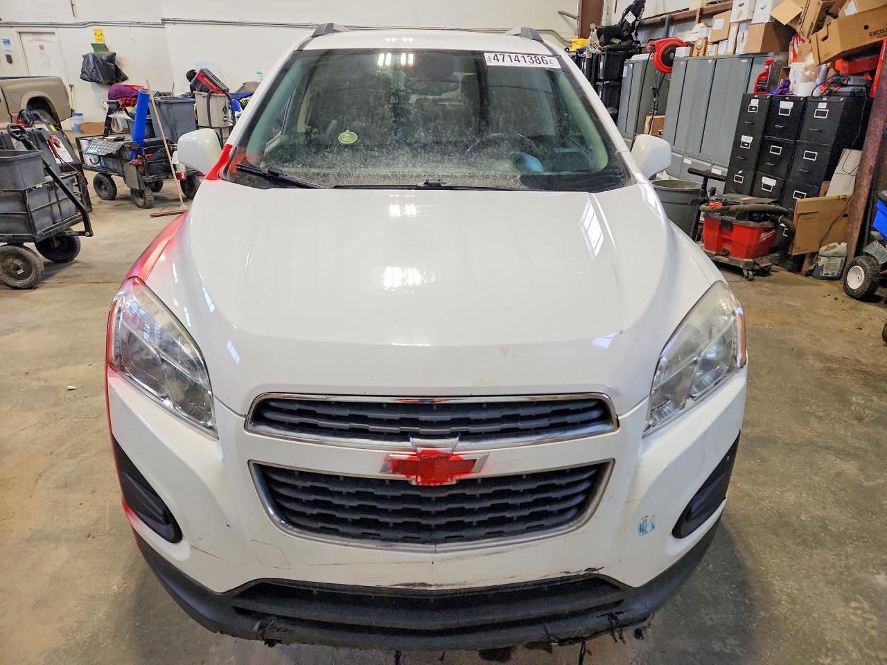 2014 Chevrolet Trax Ltz White vin: 3GNCJSSBXEL225760