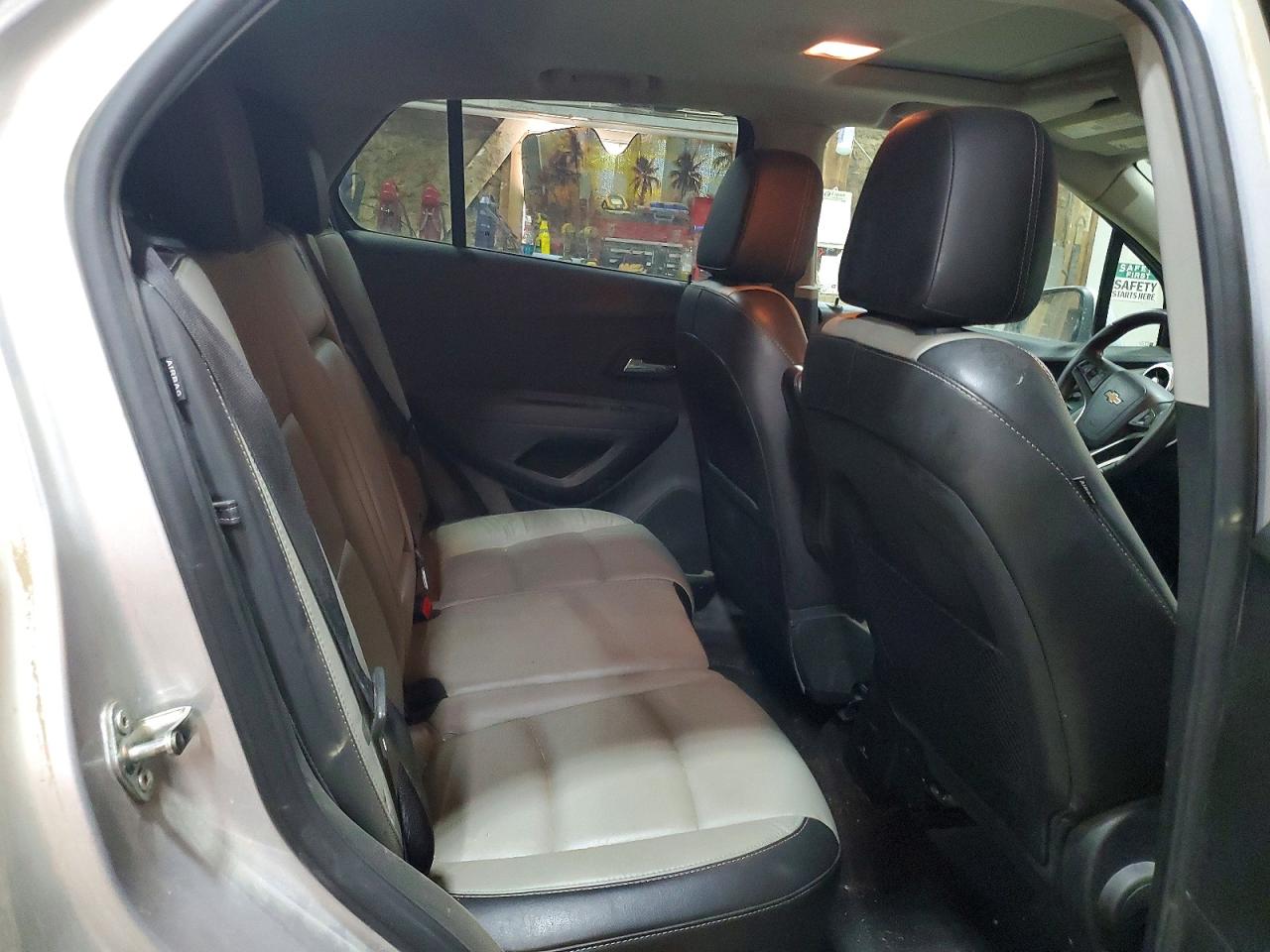 2015 Chevrolet Trax Ltz Silver vin: 3GNCJTSB2FL204473