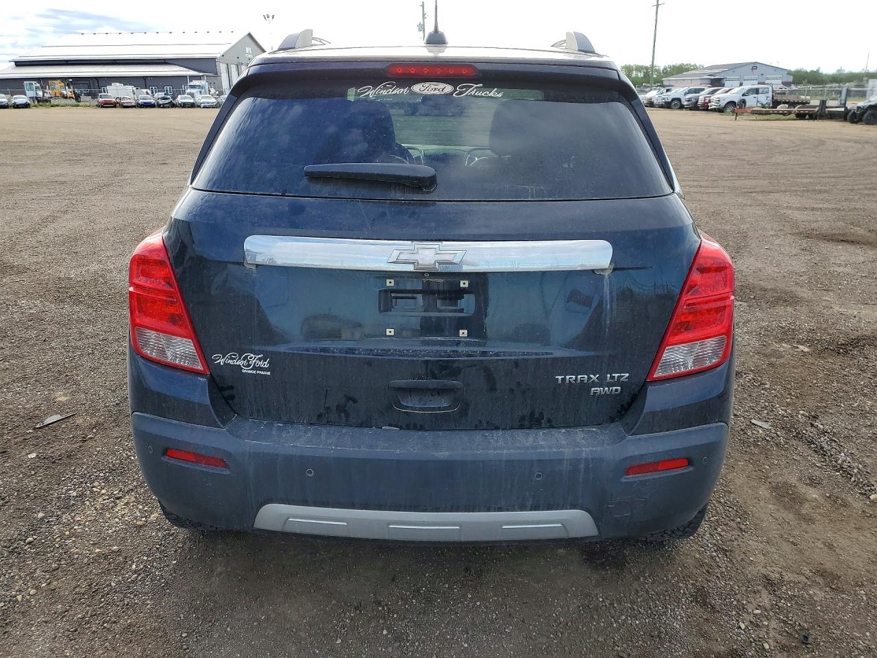 2015 Chevrolet Trax Ltz Black vin: 3GNCJTSB8FL121789