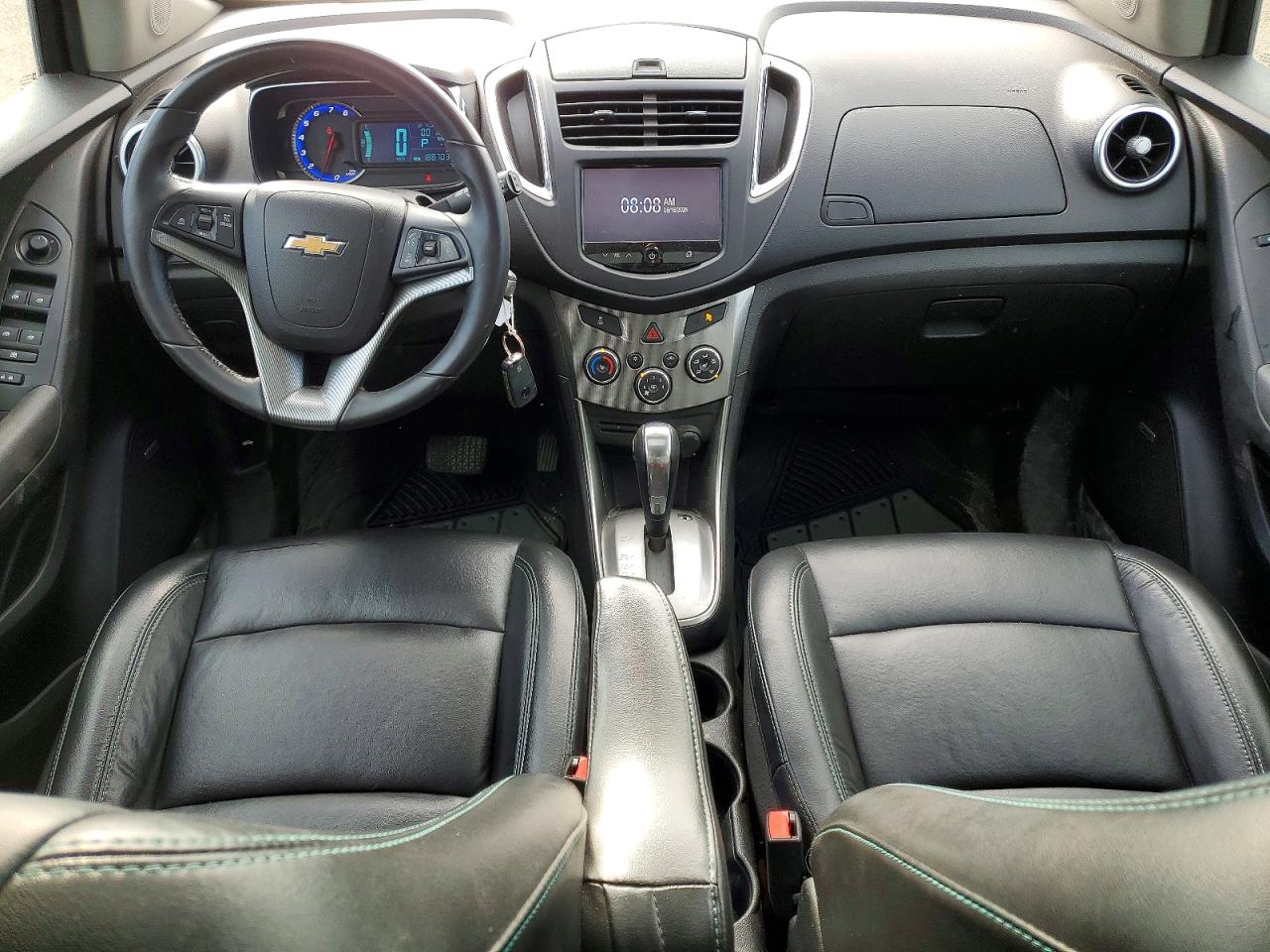 2015 Chevrolet Trax Ltz Black vin: 3GNCJTSB8FL121789