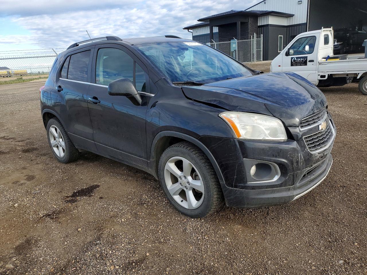 2015 Chevrolet Trax Ltz Black vin: 3GNCJTSB8FL121789