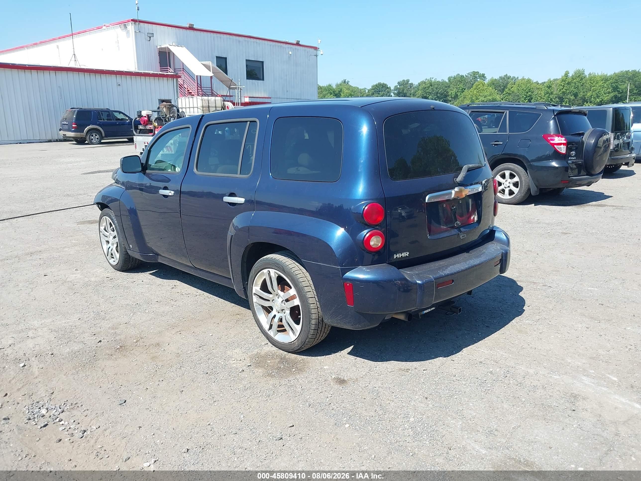 2007 Chevrolet Hhr Ls Blue vin: 3GNDA13D07S520115
