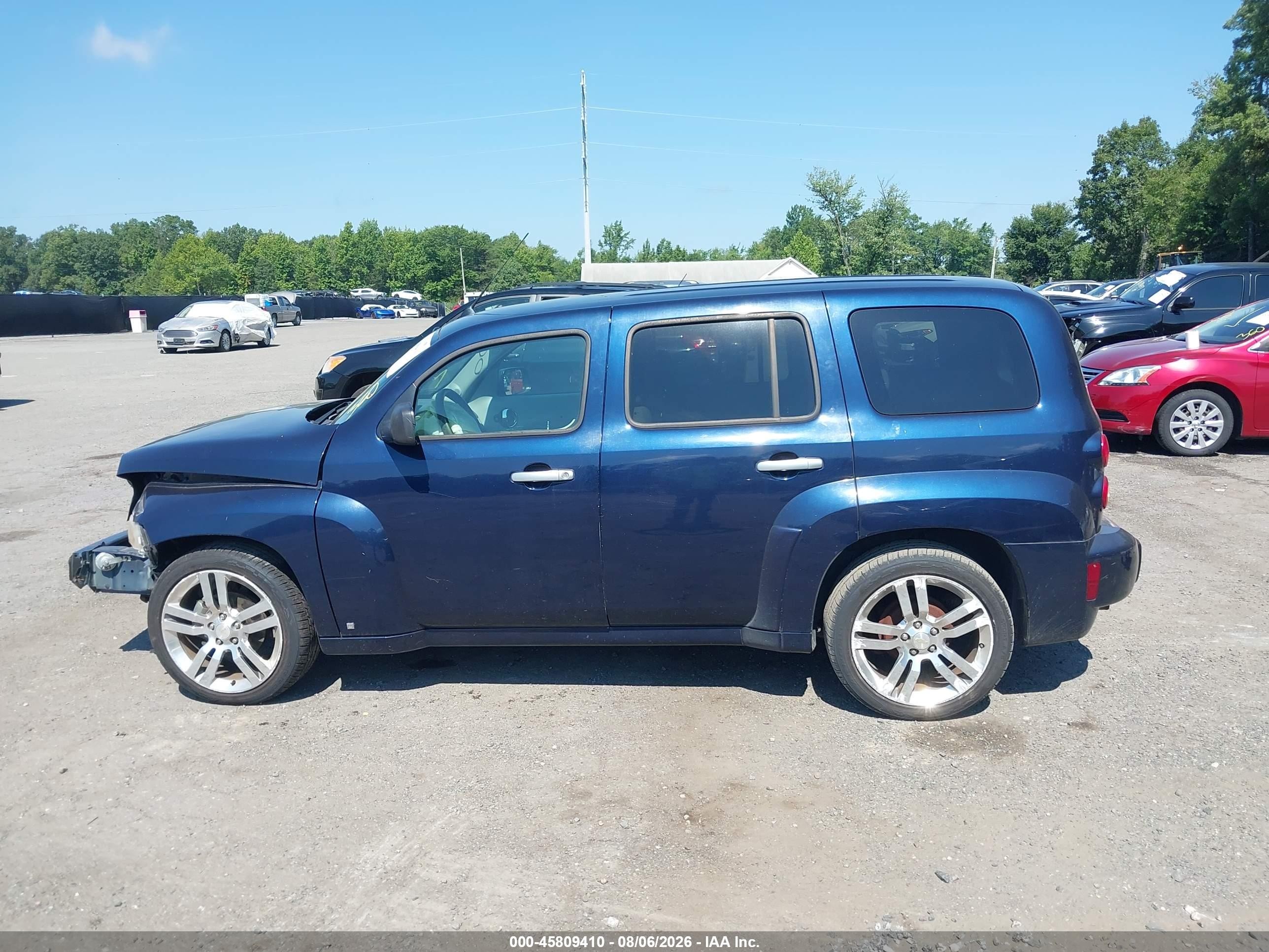 2007 Chevrolet Hhr Ls Blue vin: 3GNDA13D07S520115