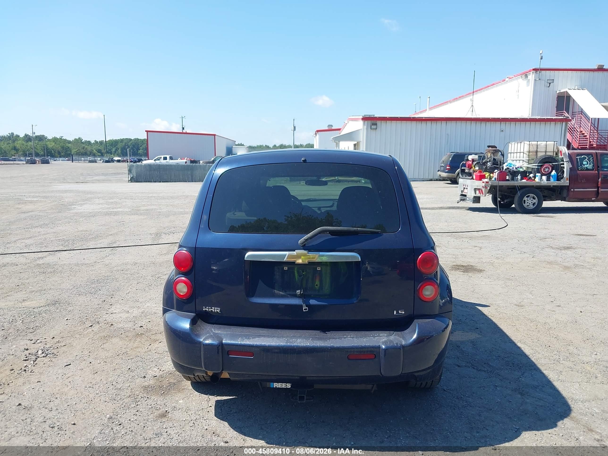 2007 Chevrolet Hhr Ls Blue vin: 3GNDA13D07S520115