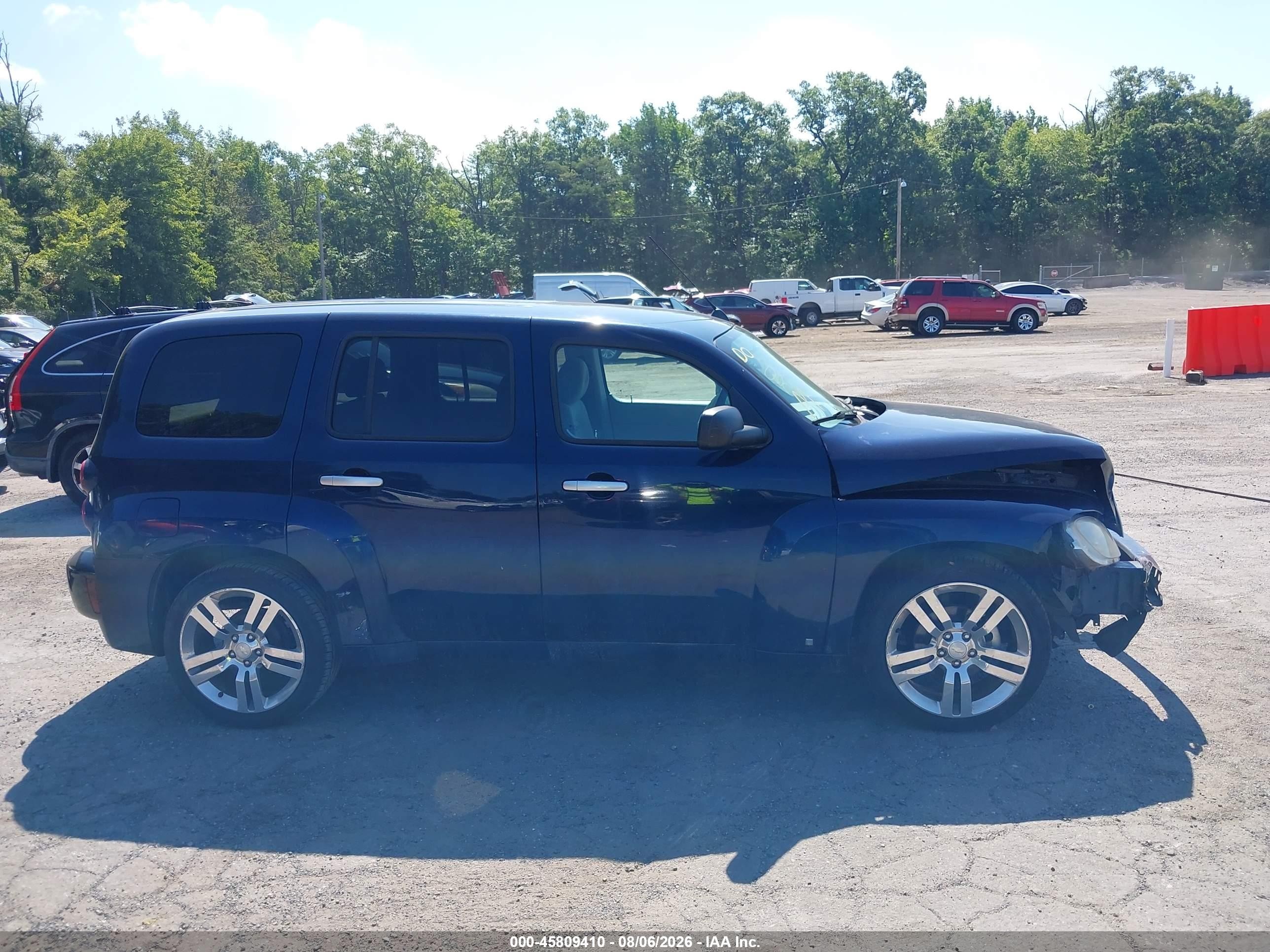 2007 Chevrolet Hhr Ls Blue vin: 3GNDA13D07S520115
