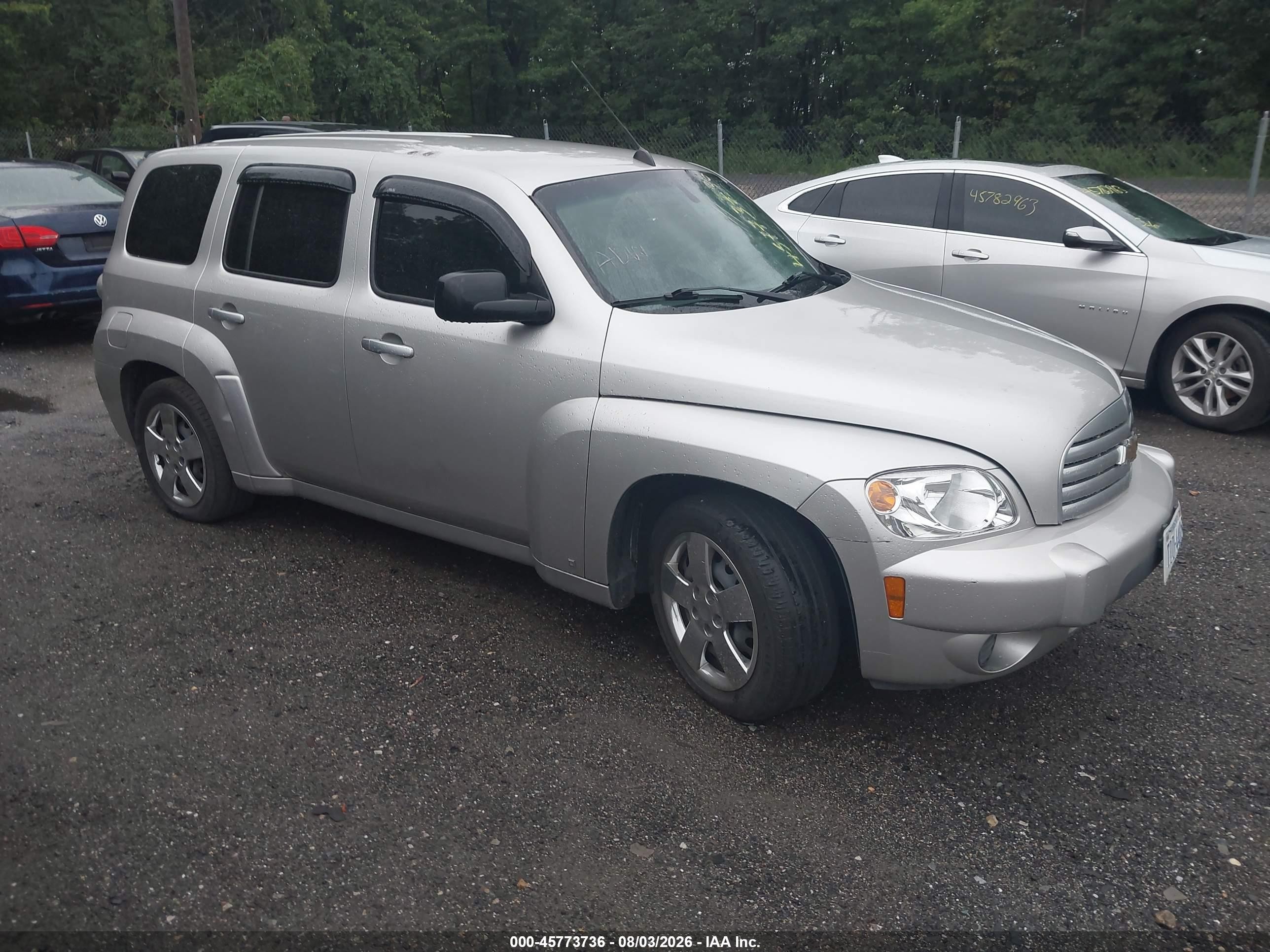 2007 Chevrolet Hhr Ls Silver vin: 3GNDA13D07S582386