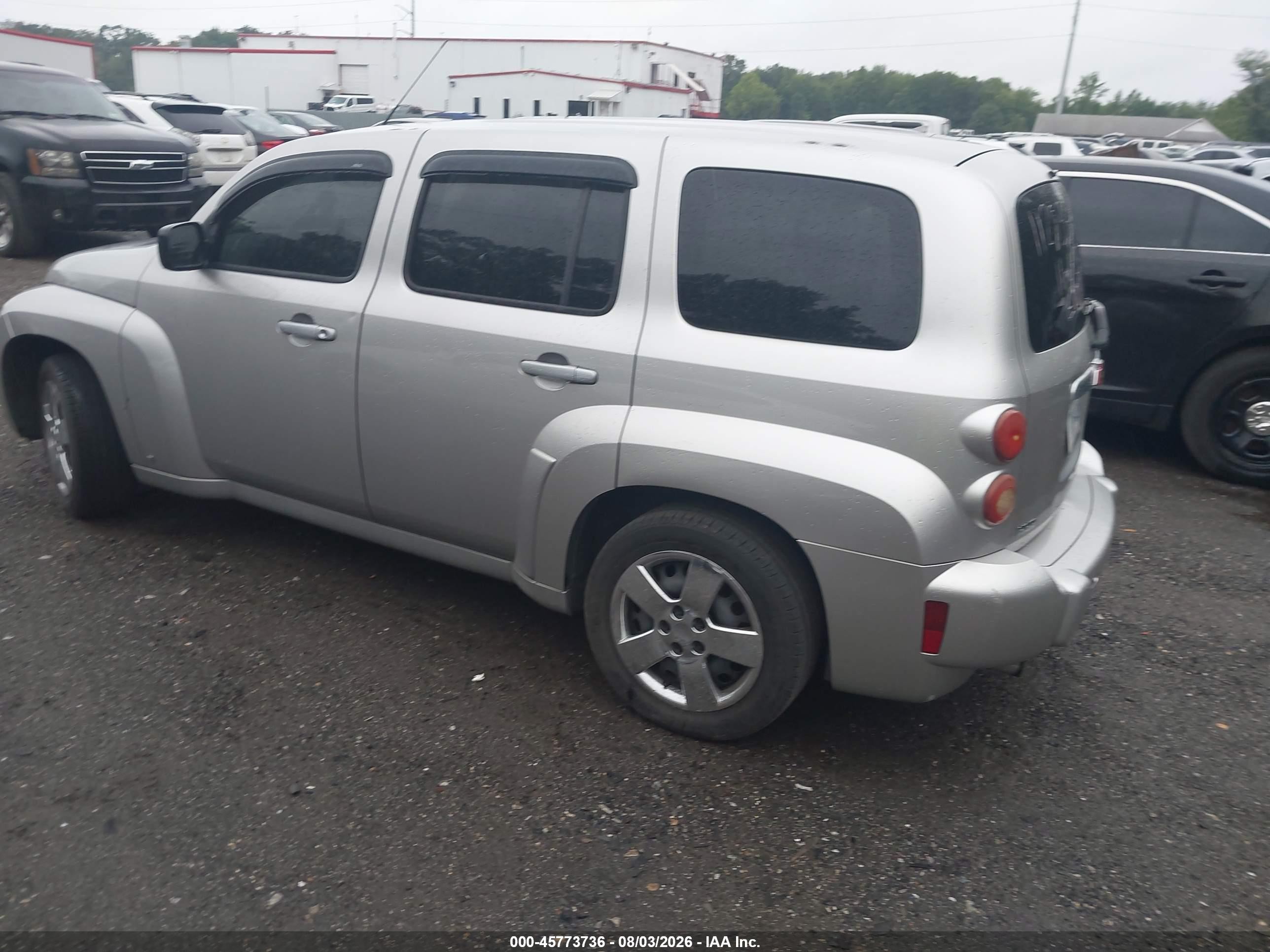 2007 Chevrolet Hhr Ls Silver vin: 3GNDA13D07S582386