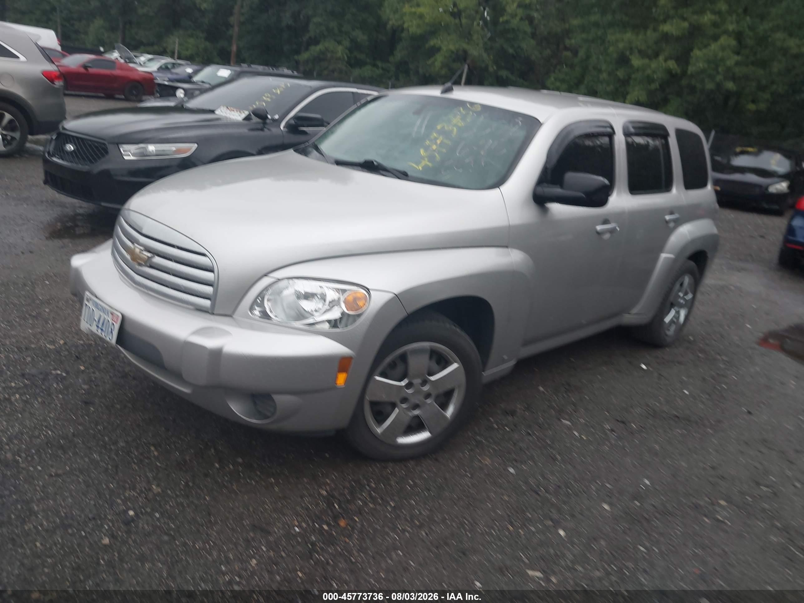 2007 Chevrolet Hhr Ls Silver vin: 3GNDA13D07S582386