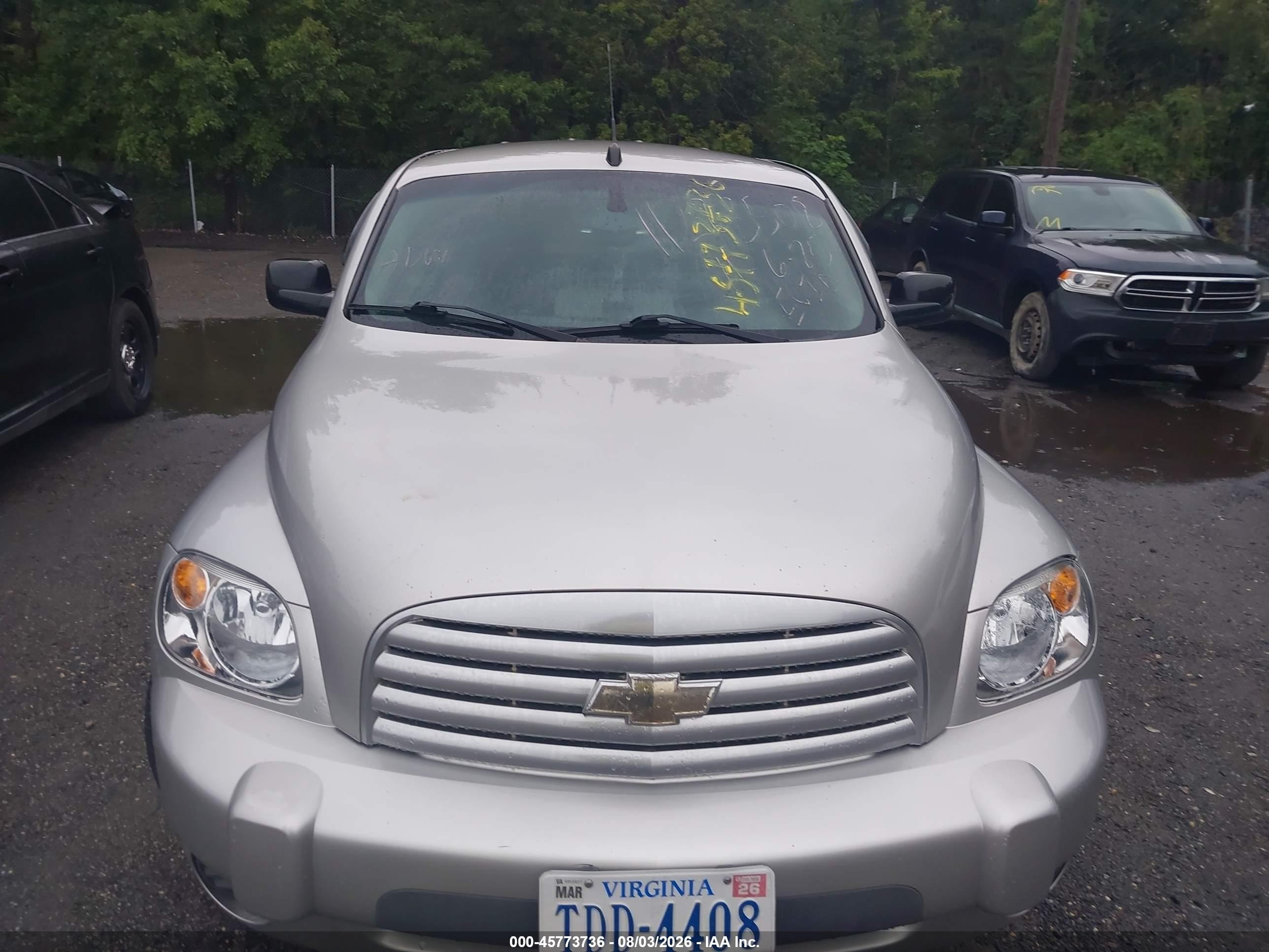 2007 Chevrolet Hhr Ls Silver vin: 3GNDA13D07S582386