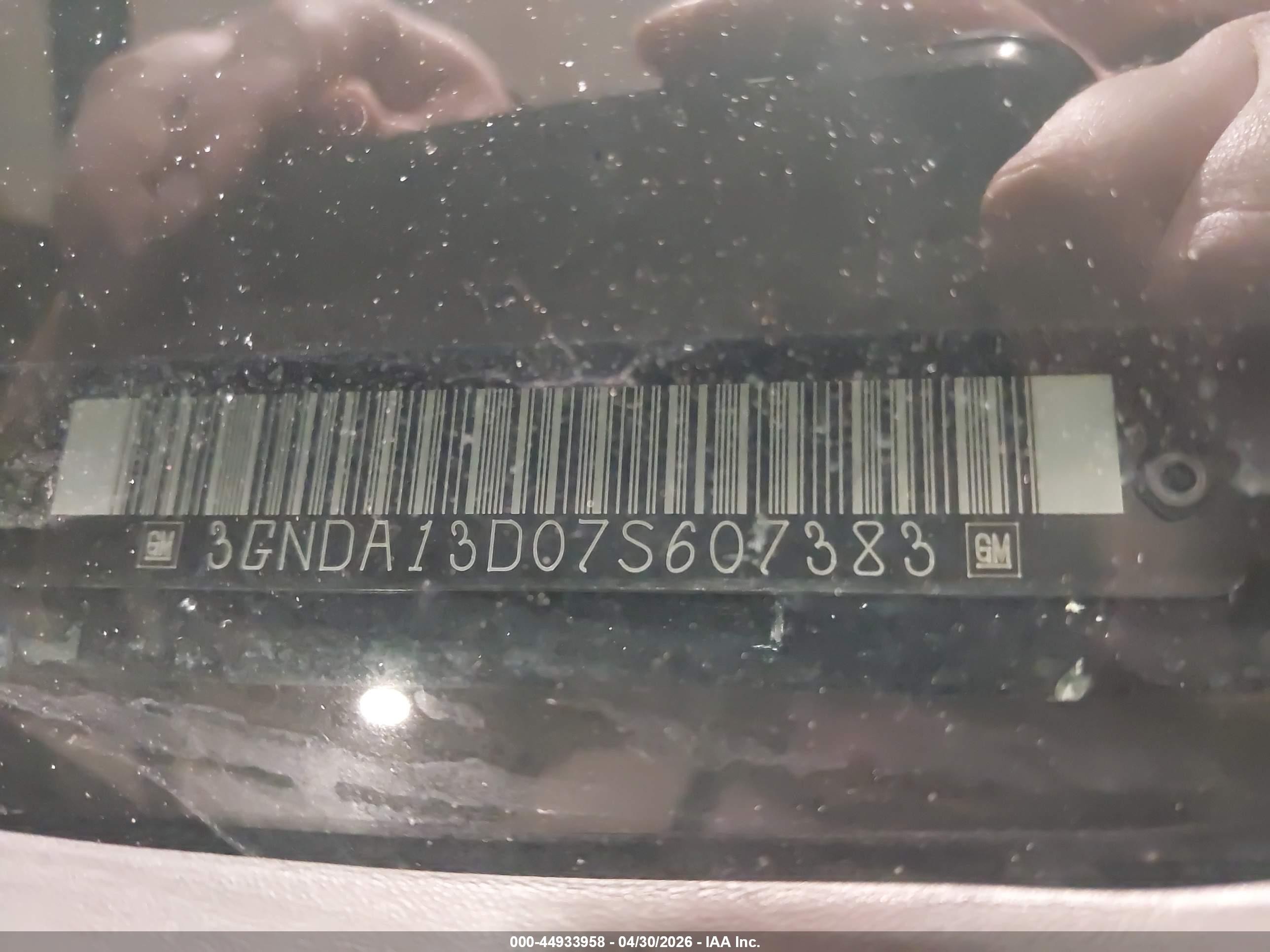2007 Chevrolet Hhr Ls Black vin: 3GNDA13D07S607383