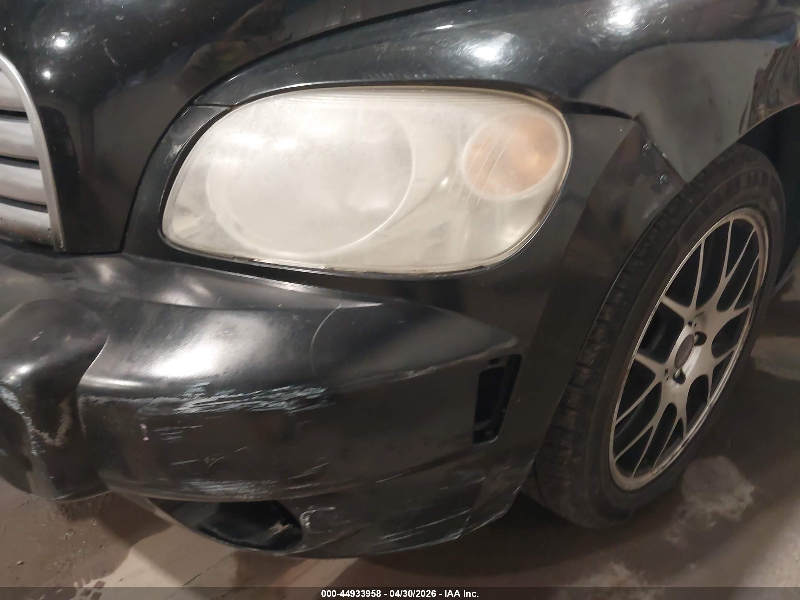 2007 Chevrolet Hhr Ls Black vin: 3GNDA13D07S607383