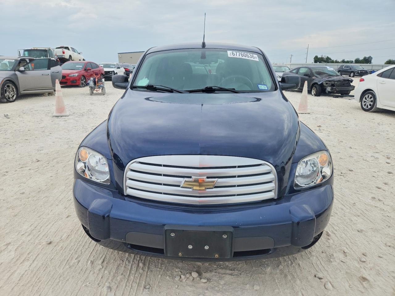 2007 Chevrolet Hhr Ls Blue vin: 3GNDA13D07S618738