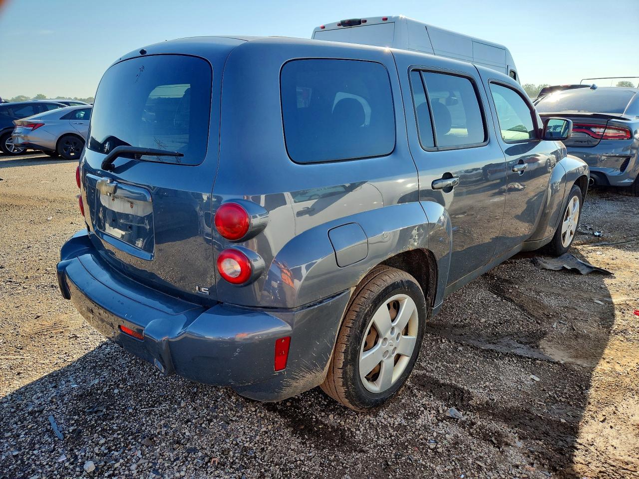 2008 Chevrolet Hhr Ls Gray vin: 3GNDA13D18S618040