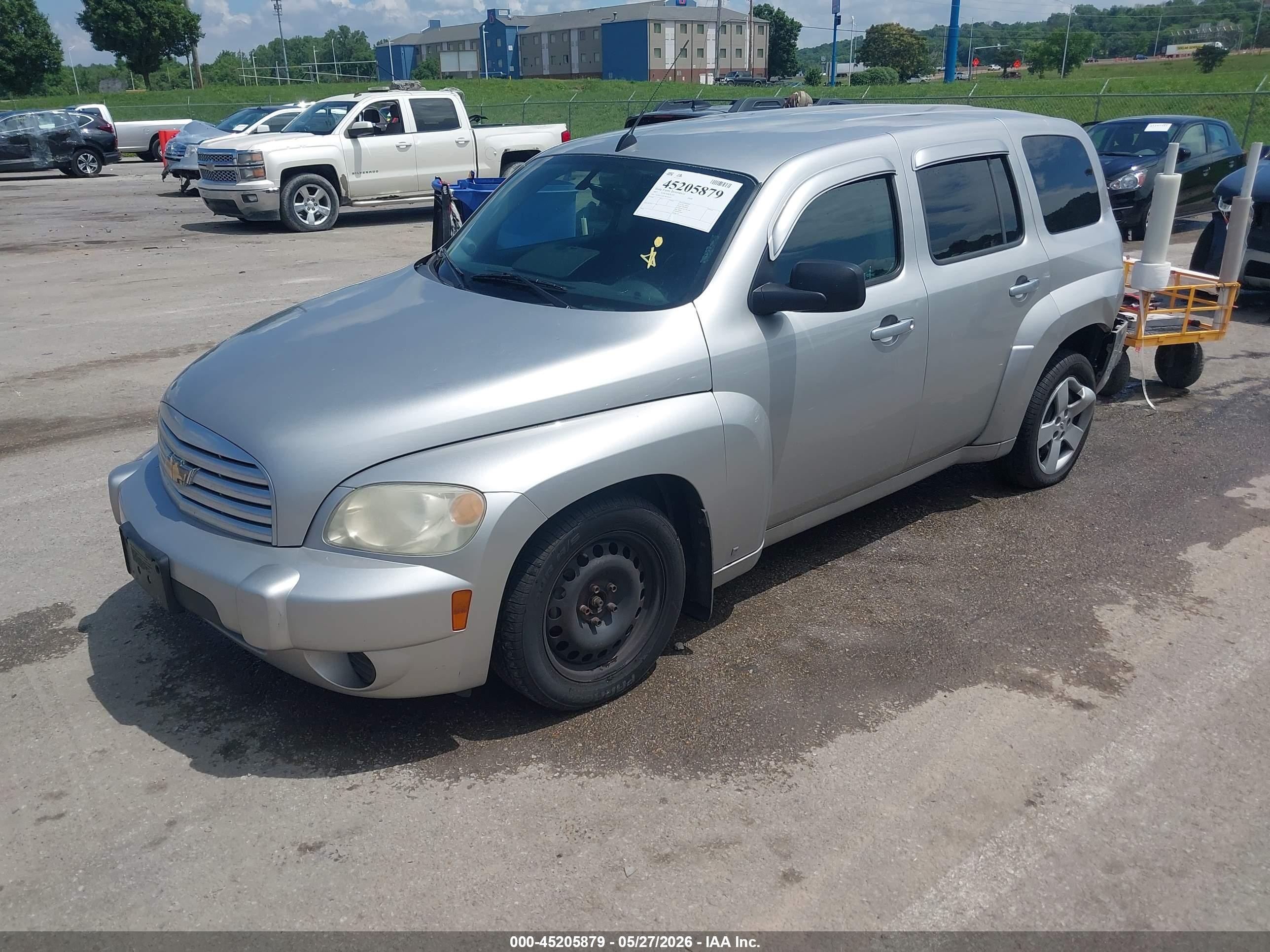 2007 Chevrolet Hhr Ls Серебряный vin: 3GNDA13D27S610267