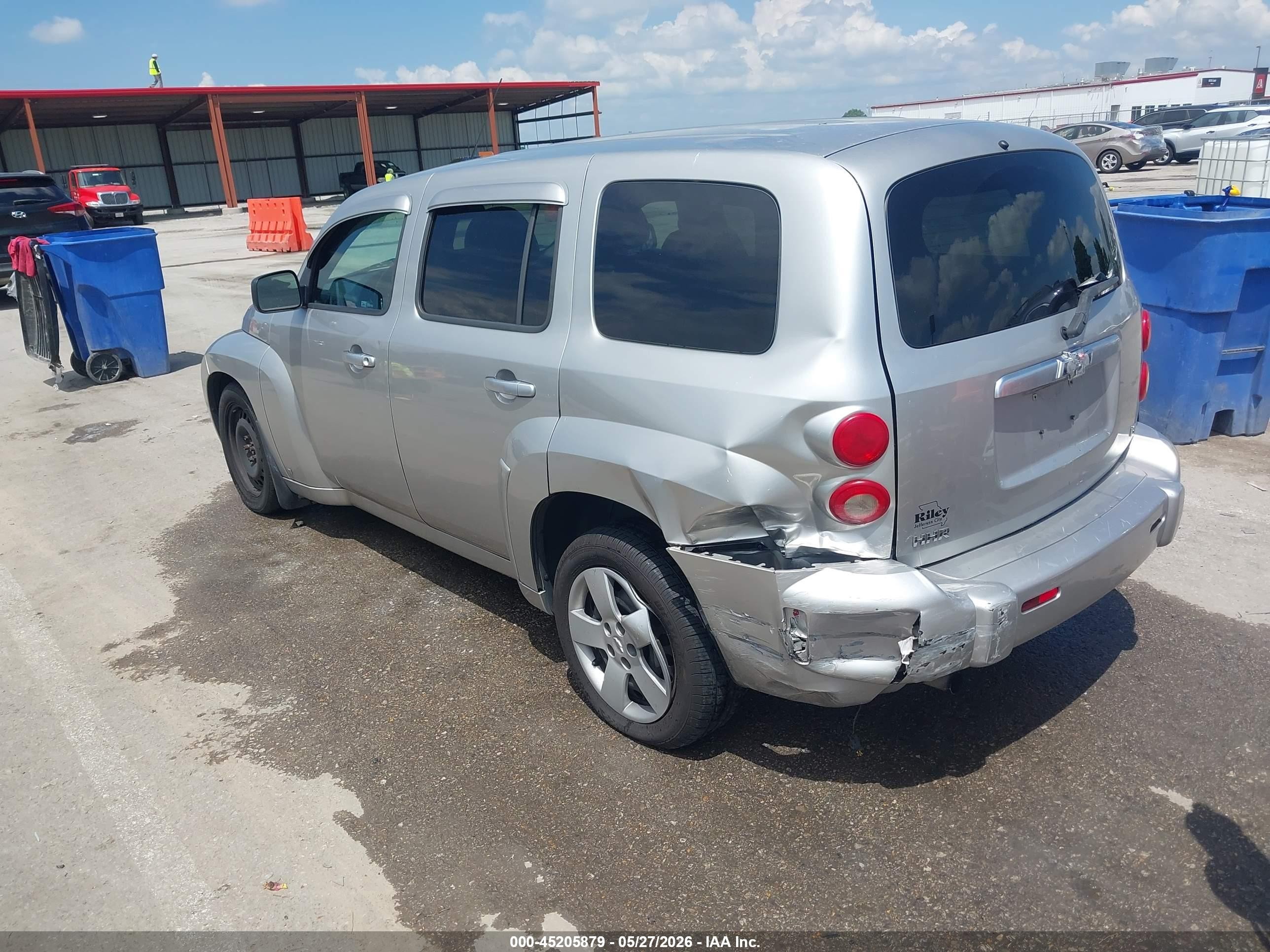 2007 Chevrolet Hhr Ls Серебряный vin: 3GNDA13D27S610267