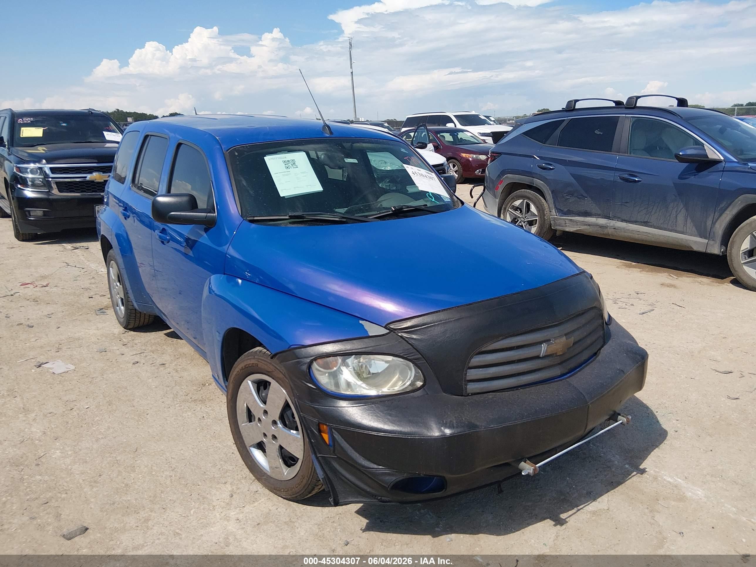 2008 Chevrolet Hhr Ls Blue vin: 3GNDA13D28S630942