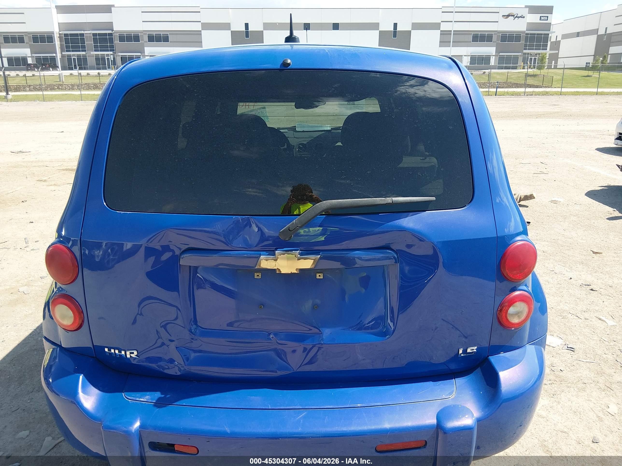 2008 Chevrolet Hhr Ls Blue vin: 3GNDA13D28S630942