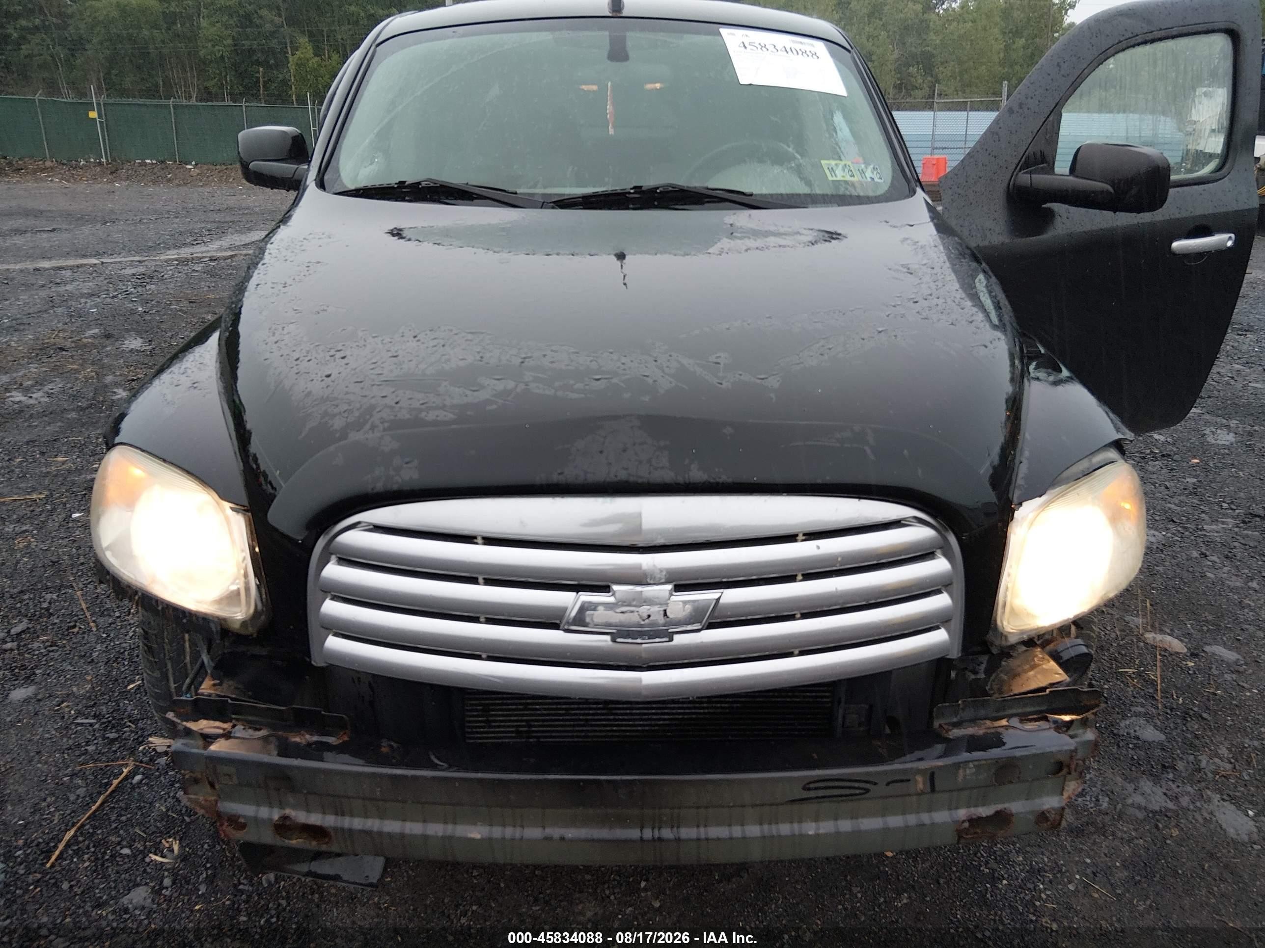 2006 Chevrolet Hhr Ls Black vin: 3GNDA13D36S504425