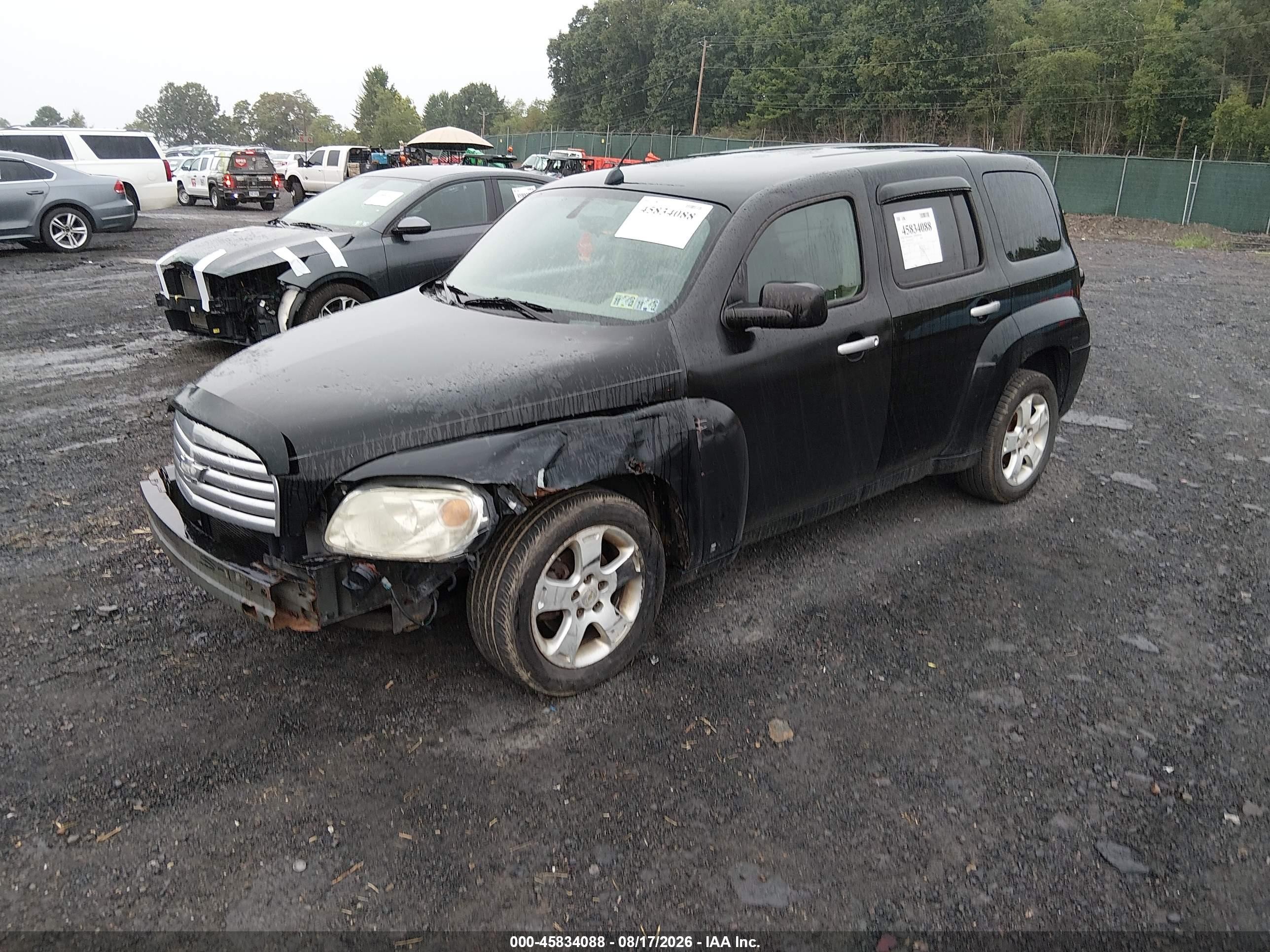2006 Chevrolet Hhr Ls Black vin: 3GNDA13D36S504425