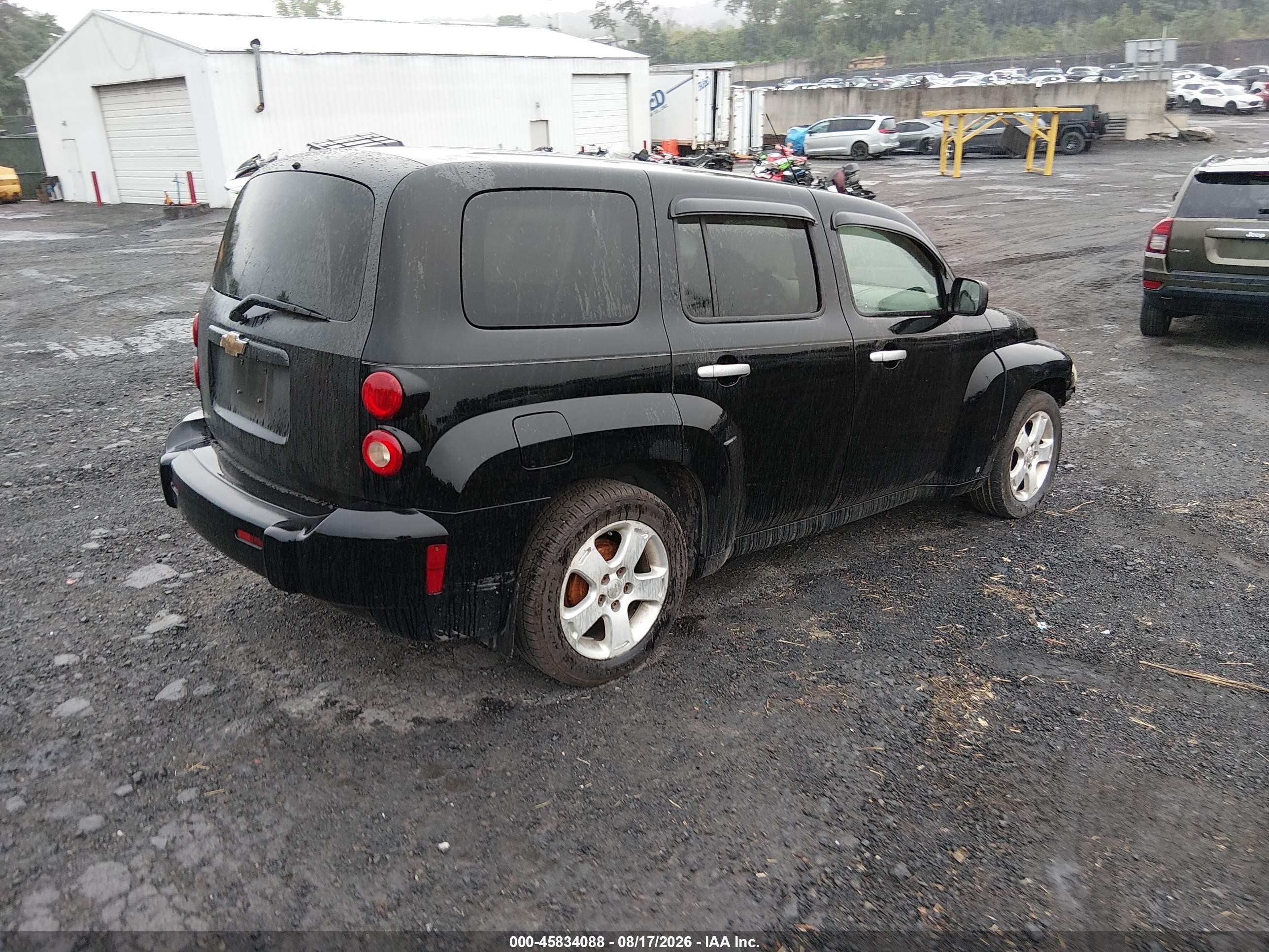 2006 Chevrolet Hhr Ls Black vin: 3GNDA13D36S504425