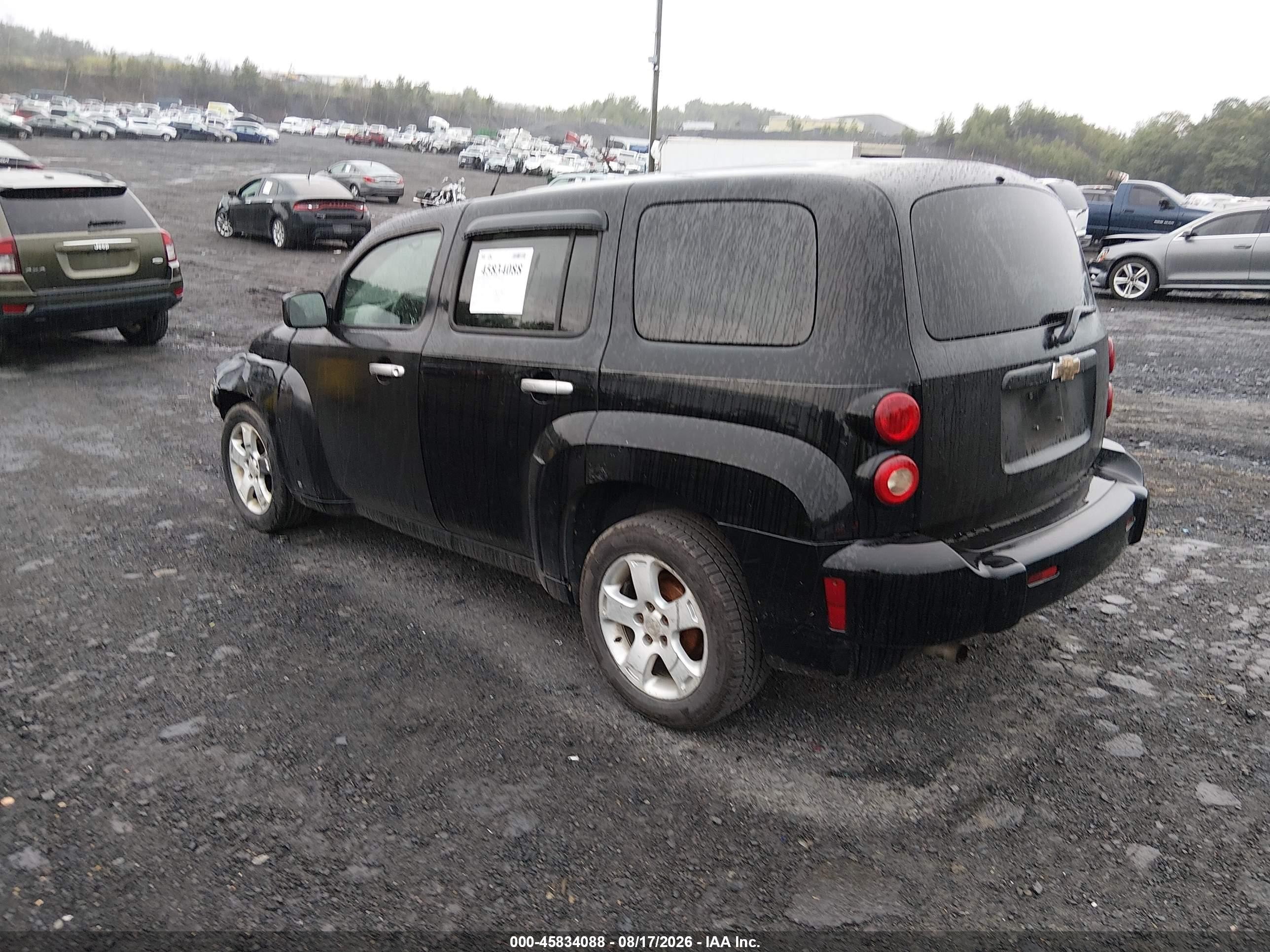 2006 Chevrolet Hhr Ls Black vin: 3GNDA13D36S504425