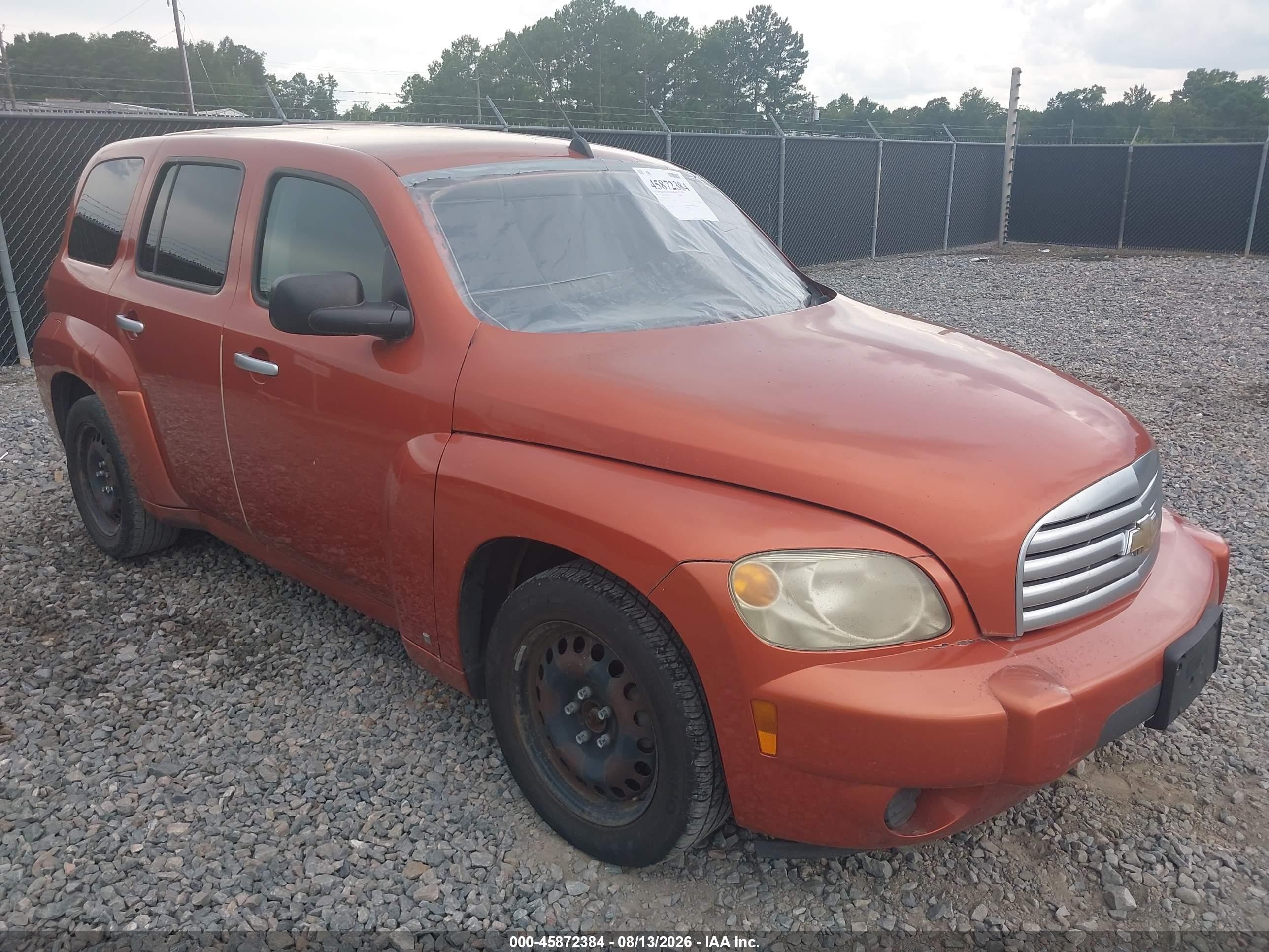 2007 Chevrolet Hhr Ls Orange vin: 3GNDA13D57S610554