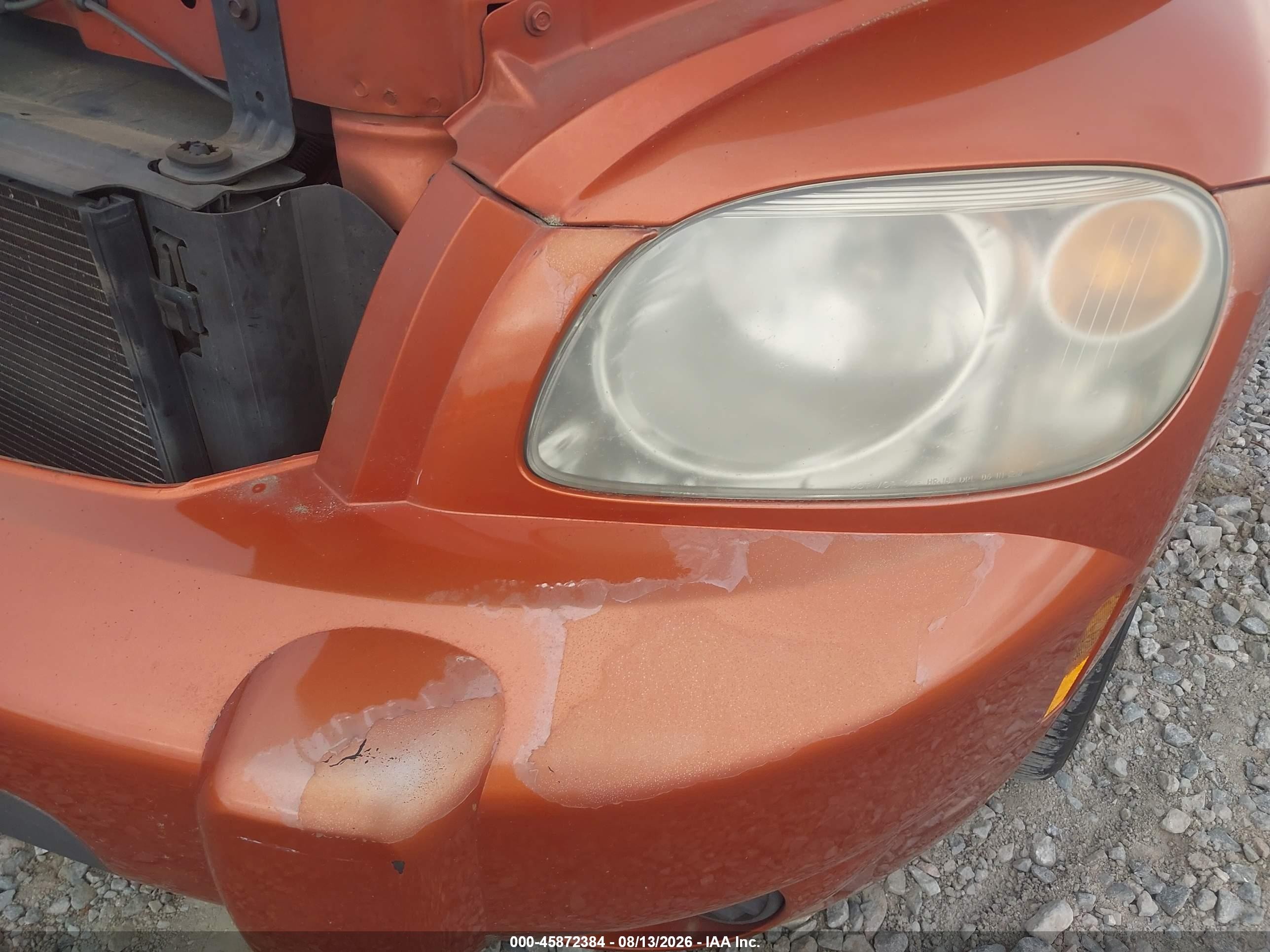 2007 Chevrolet Hhr Ls Orange vin: 3GNDA13D57S610554