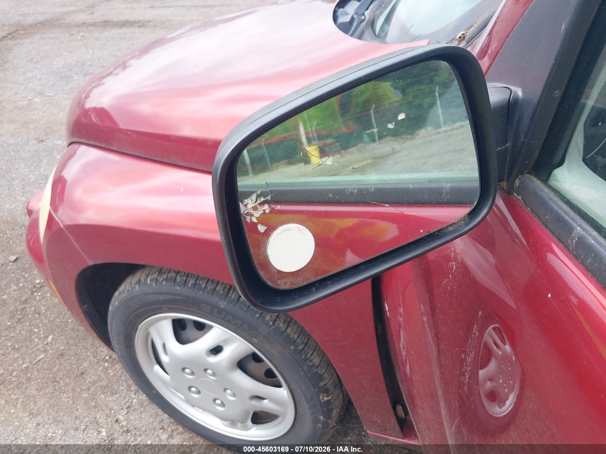 2008 Chevrolet Hhr Ls Maroon vin: 3GNDA13D58S536456