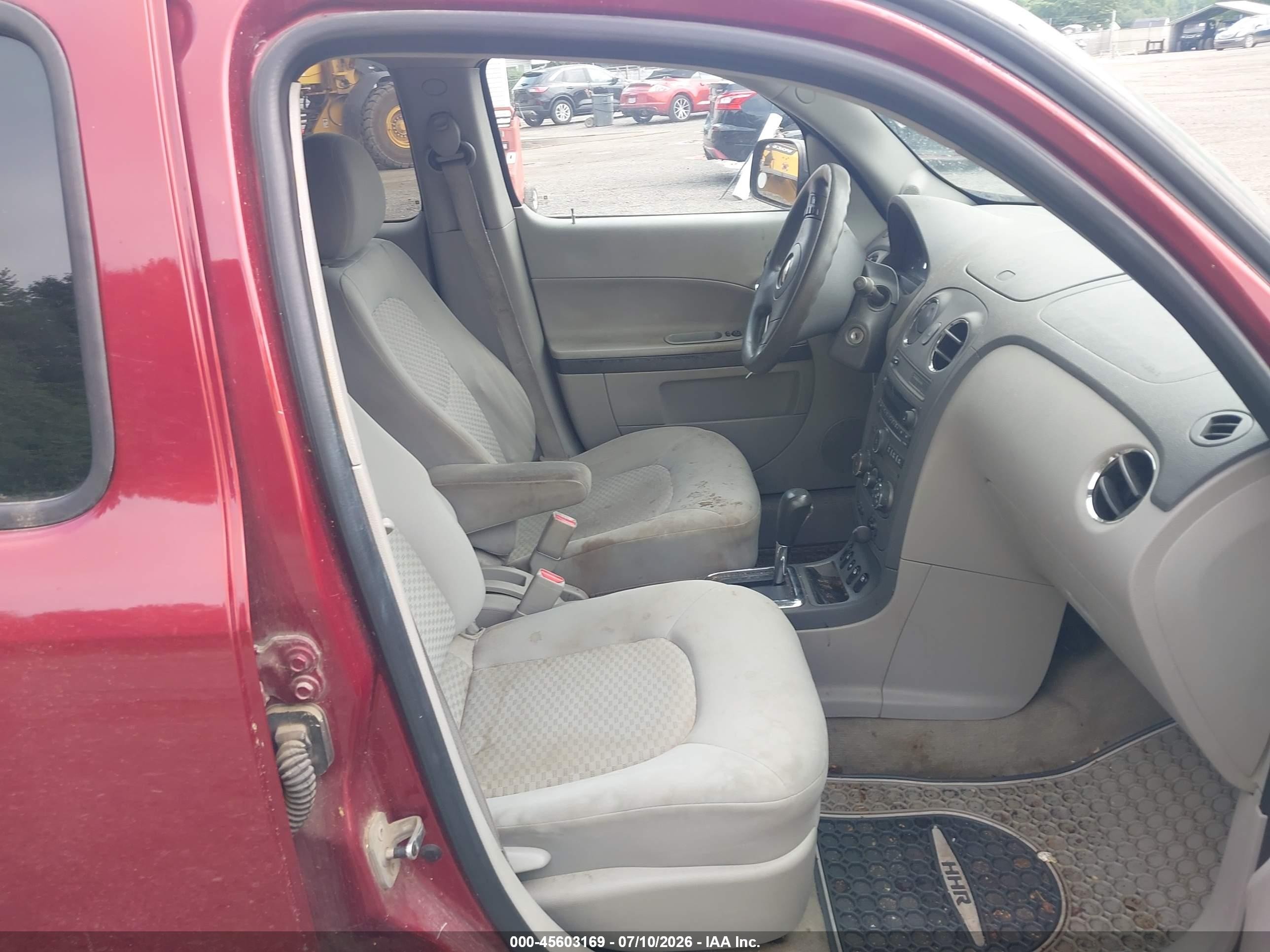 2008 Chevrolet Hhr Ls Maroon vin: 3GNDA13D58S536456