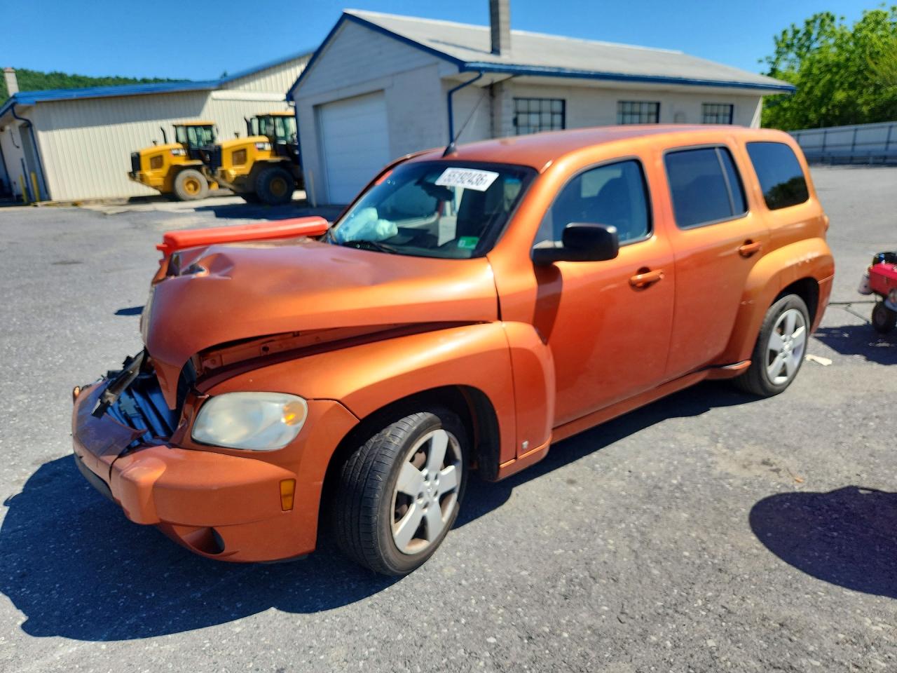 2008 Chevrolet Hhr Ls Orange vin: 3GNDA13D58S635603