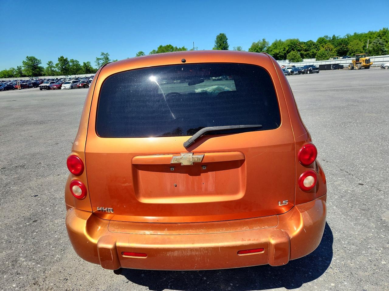 2008 Chevrolet Hhr Ls Orange vin: 3GNDA13D58S635603