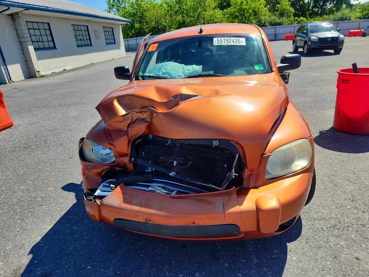 2008 Chevrolet Hhr Ls Orange vin: 3GNDA13D58S635603