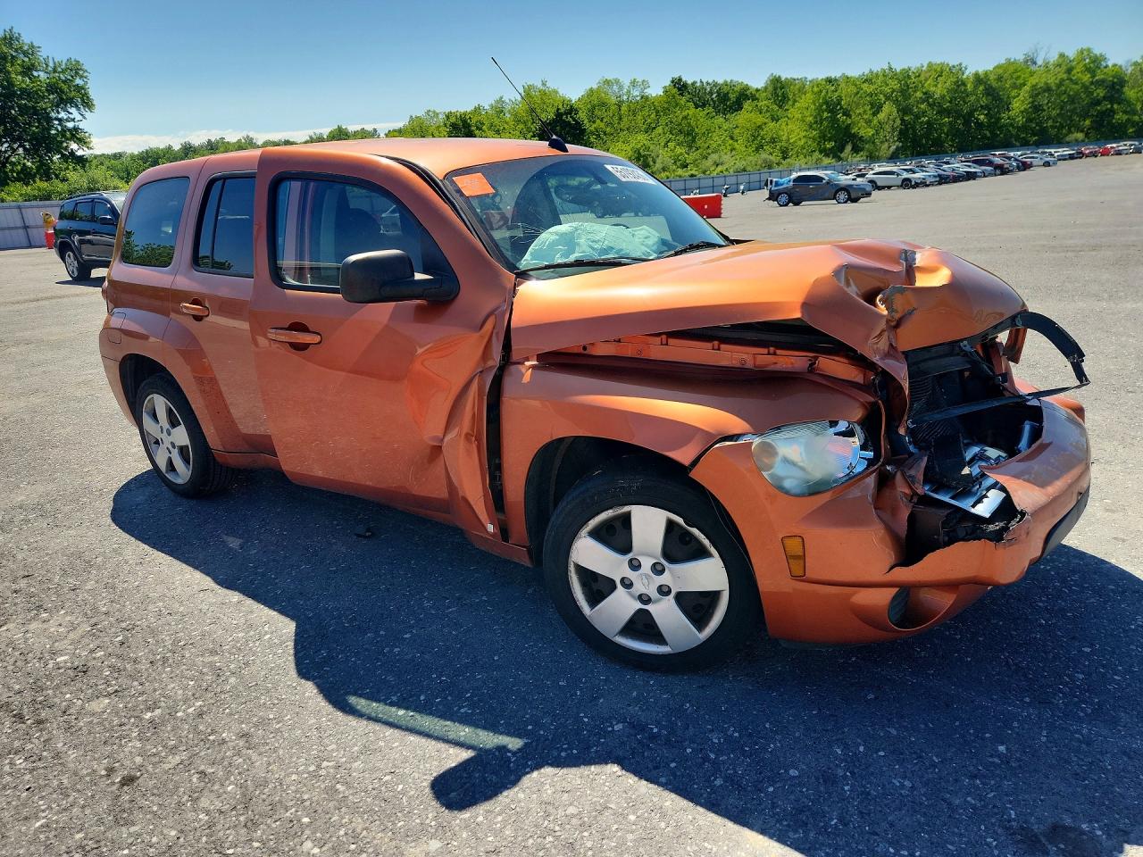 2008 Chevrolet Hhr Ls Orange vin: 3GNDA13D58S635603