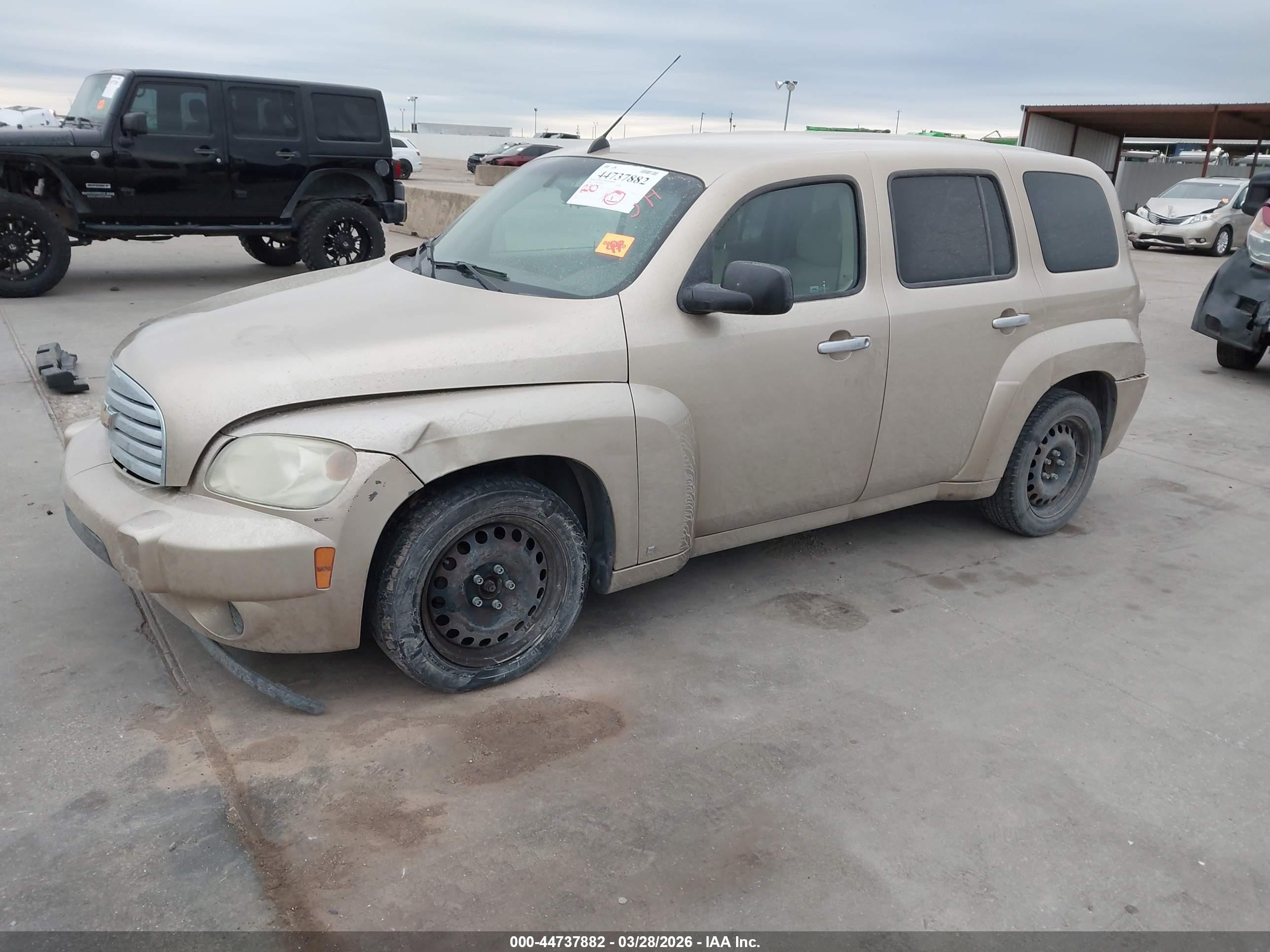2006 Chevrolet Hhr Ls Gold vin: 3GNDA13D66S596713