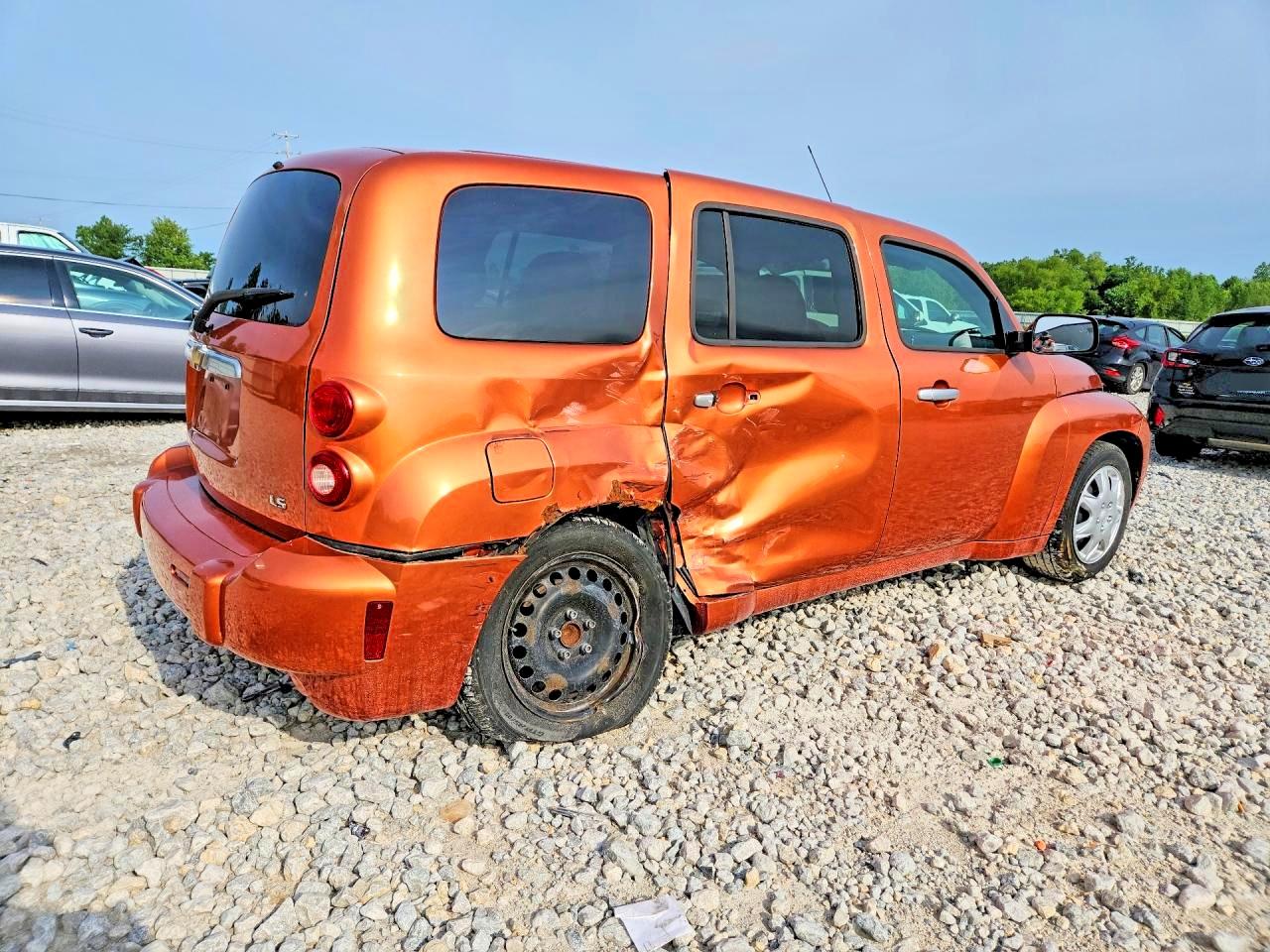 2007 Chevrolet Hhr Ls Orange vin: 3GNDA13D67S620932