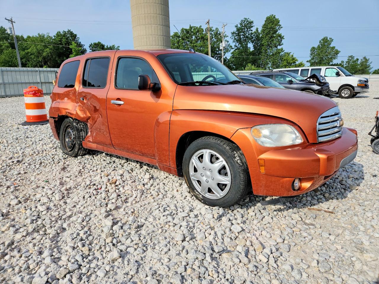 2007 Chevrolet Hhr Ls Orange vin: 3GNDA13D67S620932