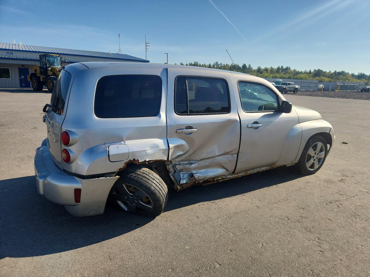 2007 Chevrolet Hhr Ls Silver vin: 3GNDA13D67S624673