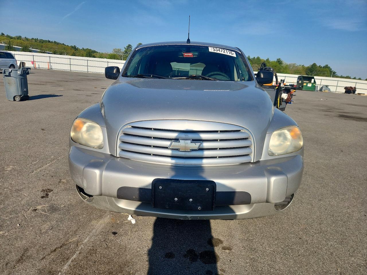 2007 Chevrolet Hhr Ls Silver vin: 3GNDA13D67S624673