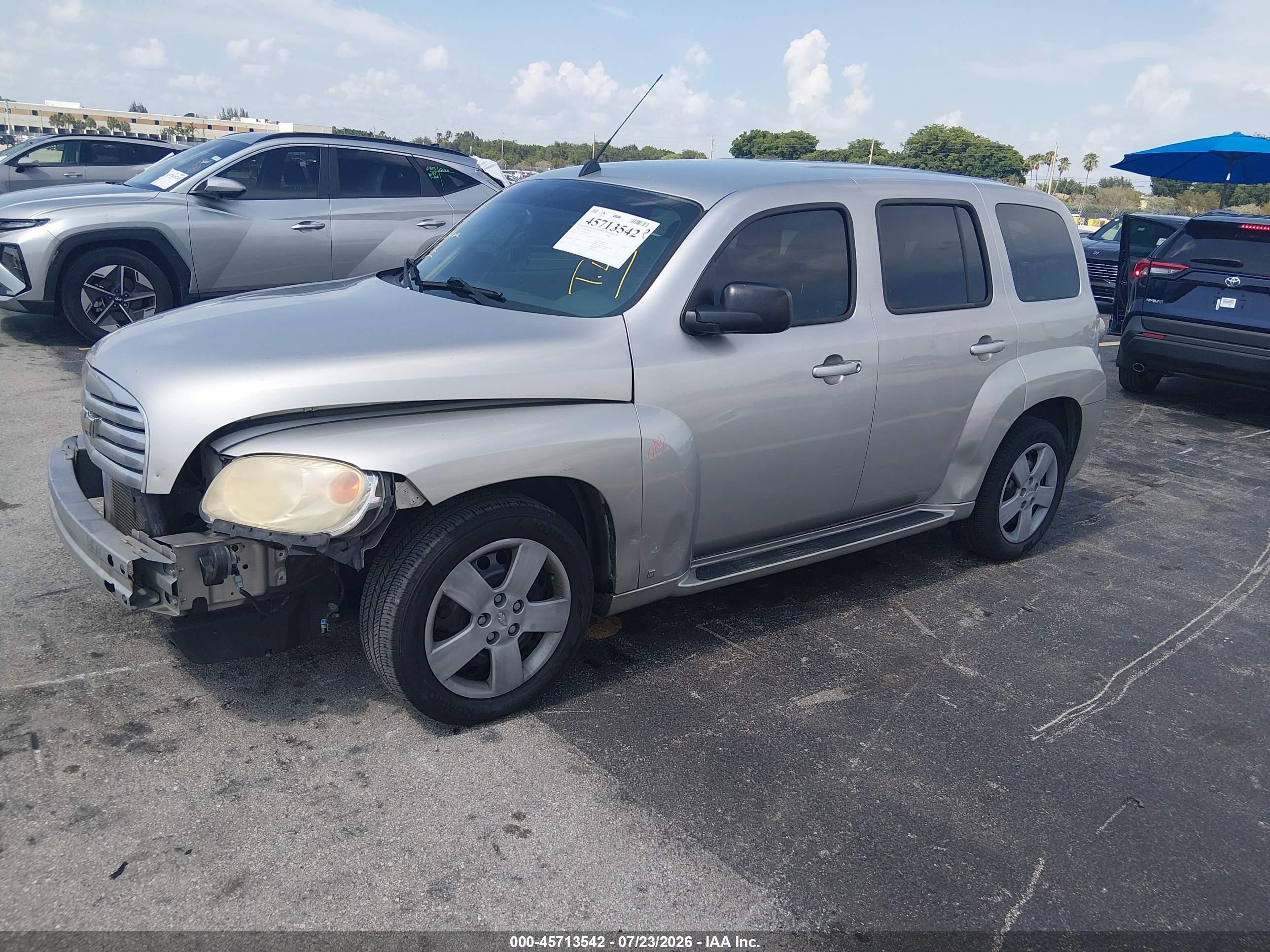2006 Chevrolet Hhr Ls Silver vin: 3GNDA13D76S539226